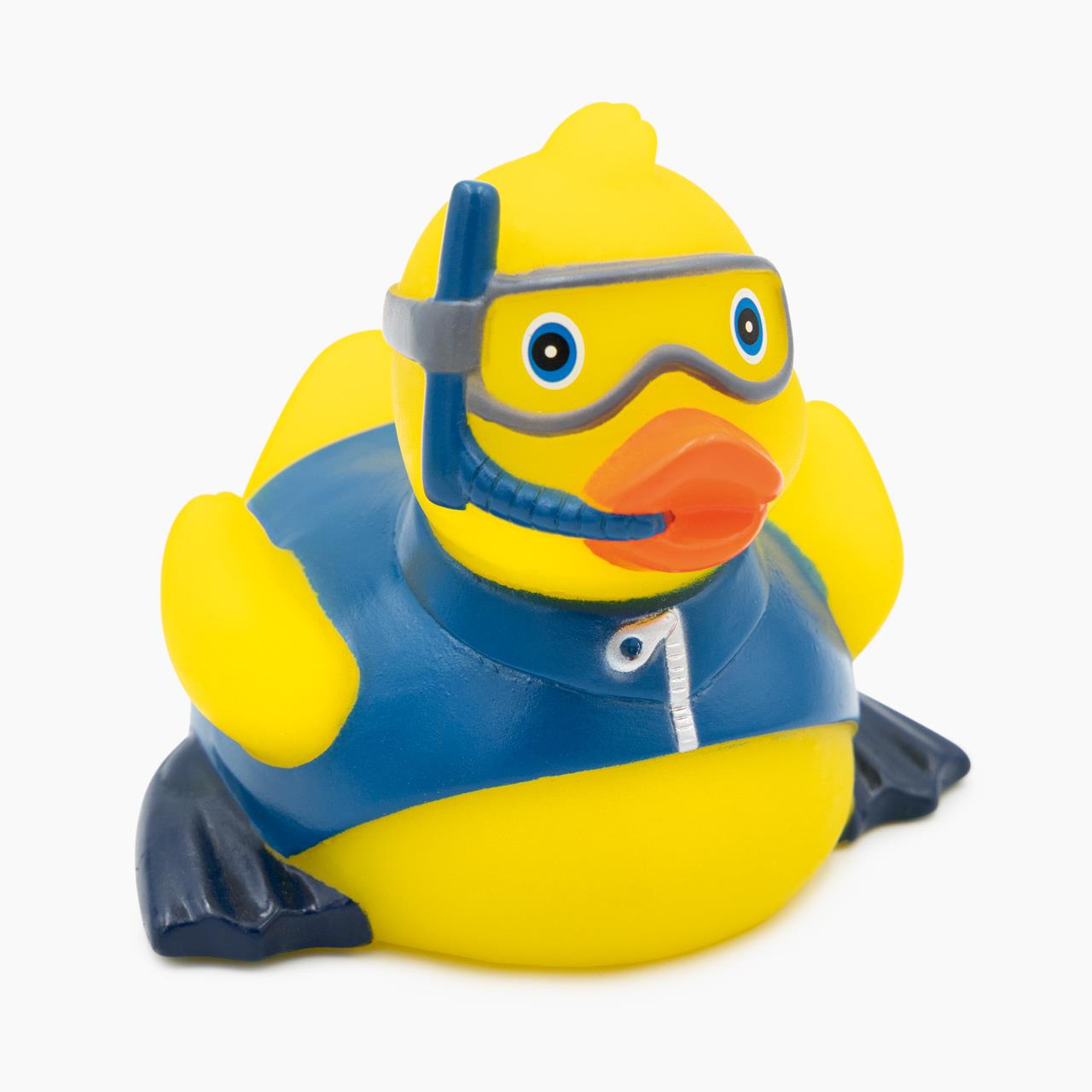 Badeente mit Schnorchel mit Gewicht - 8 x 8 x 7 cm