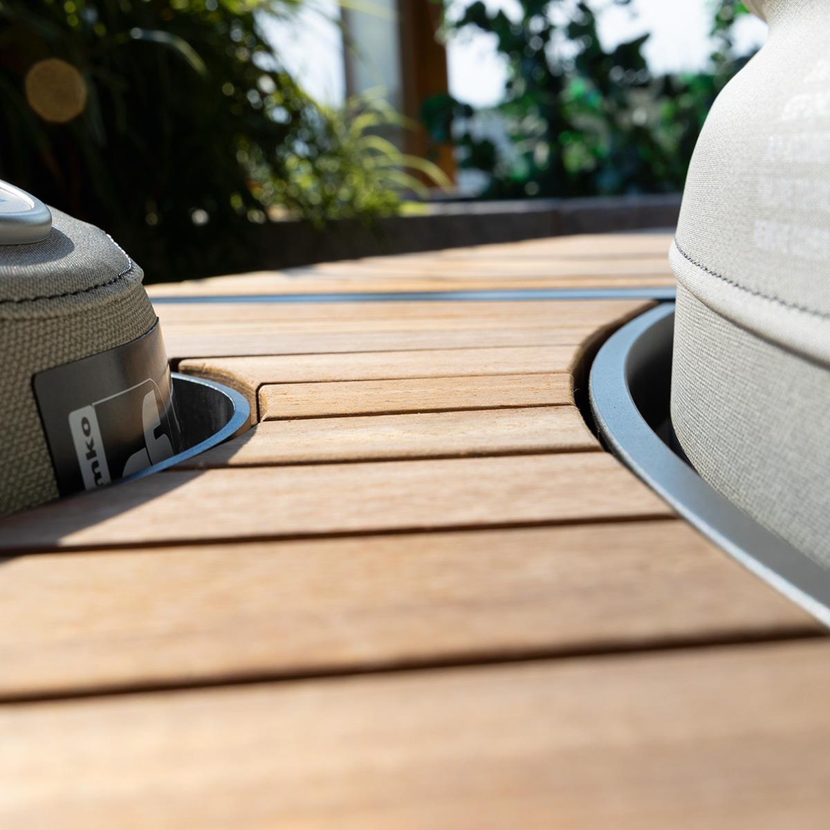 Whirlpool-5/8-Umrandung für Softub RESORT / POSEIDON - Stauseeholz anthrazit