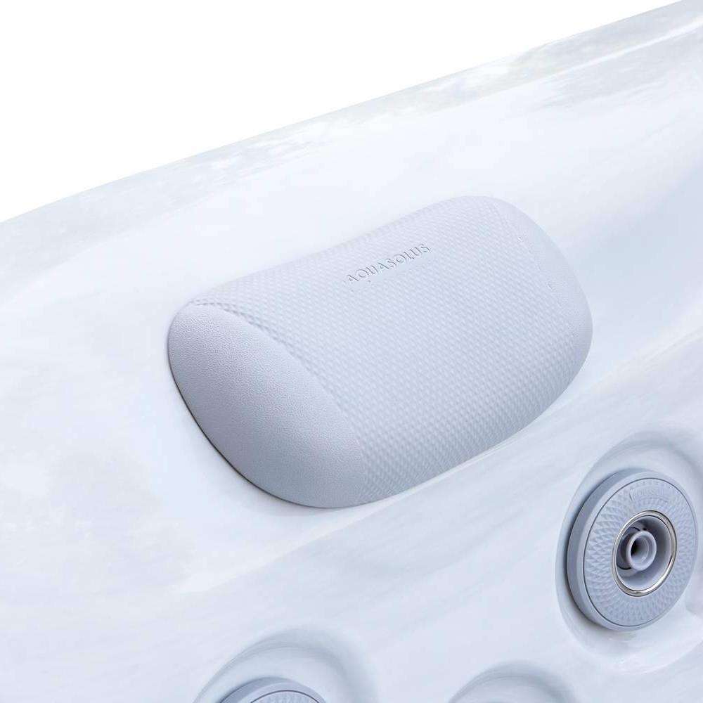 AquaSolus Whirlpool Aspen für 6 Pers. - 1300 l - Sterling Silver Natural Grey