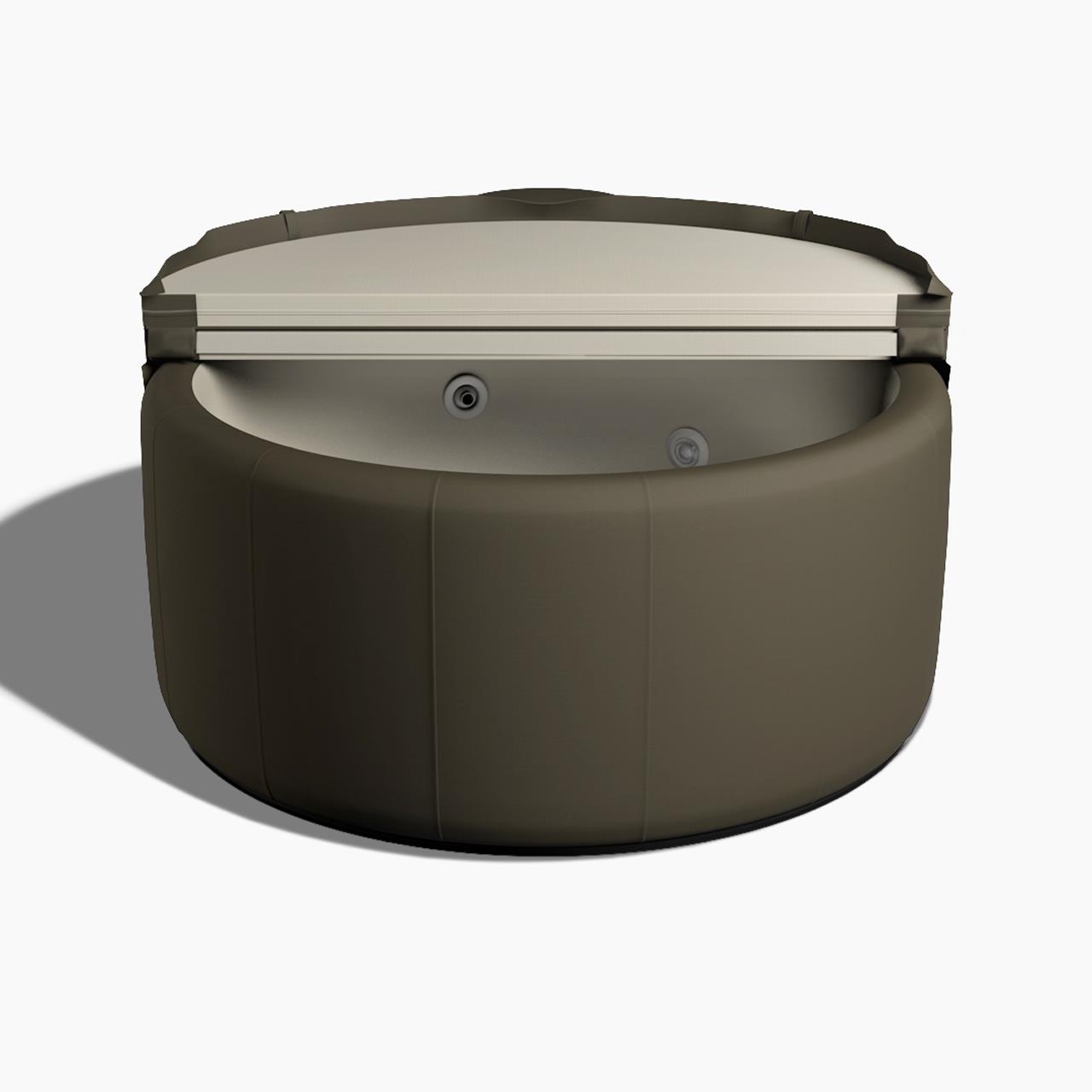 Softub Whirlpool SPORTSTER für 1-2 Pers. - Ø 150 cm - 530 l - sand tweed pearl