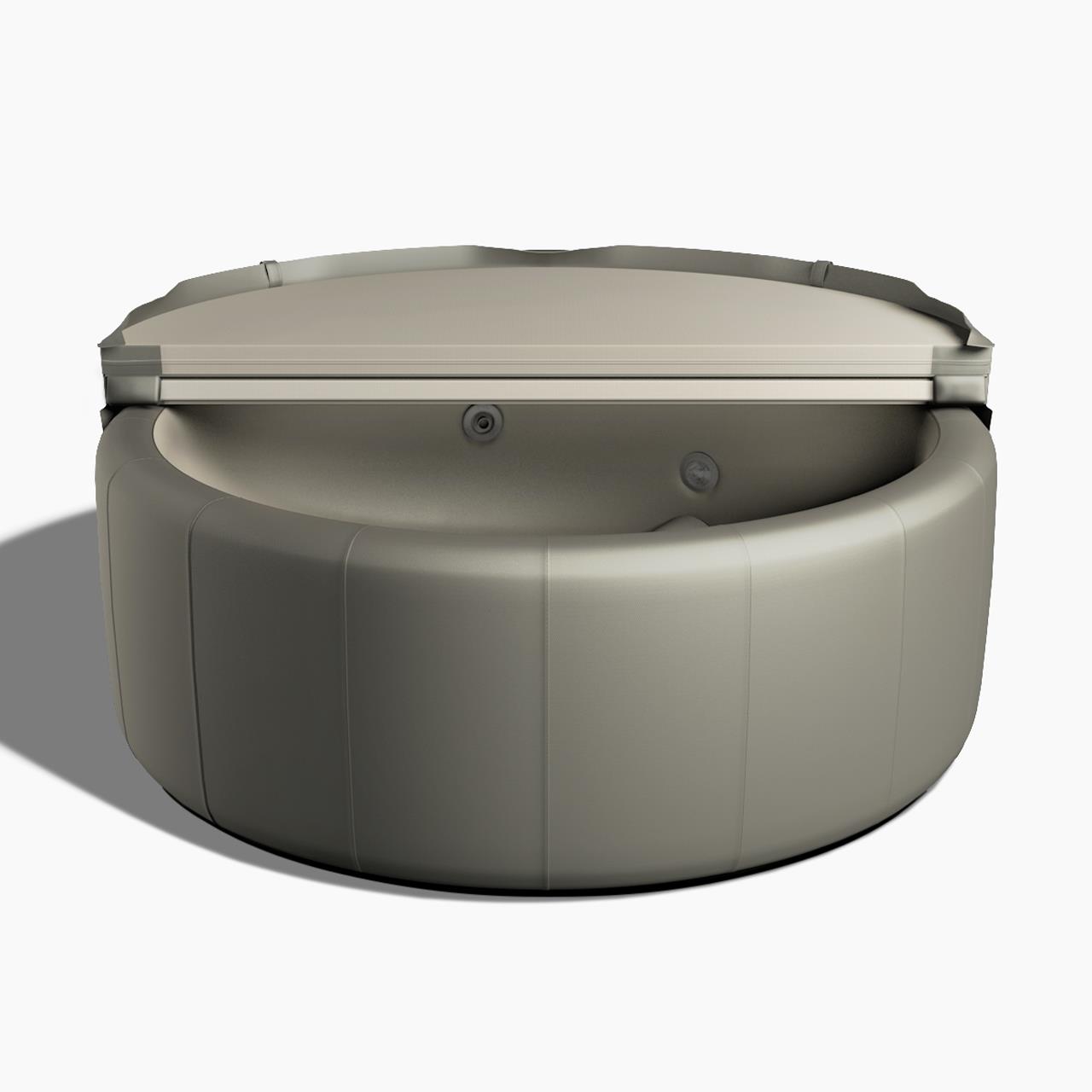 Softub Whirlpool LEGEND für 3-4 Pers.- Ø 180 cm - 830 l - taupe pearl