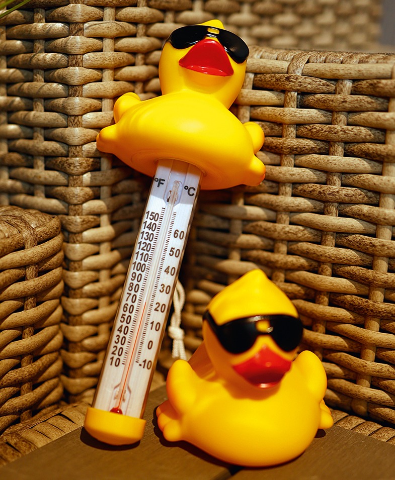 Badeente für Whirlpools