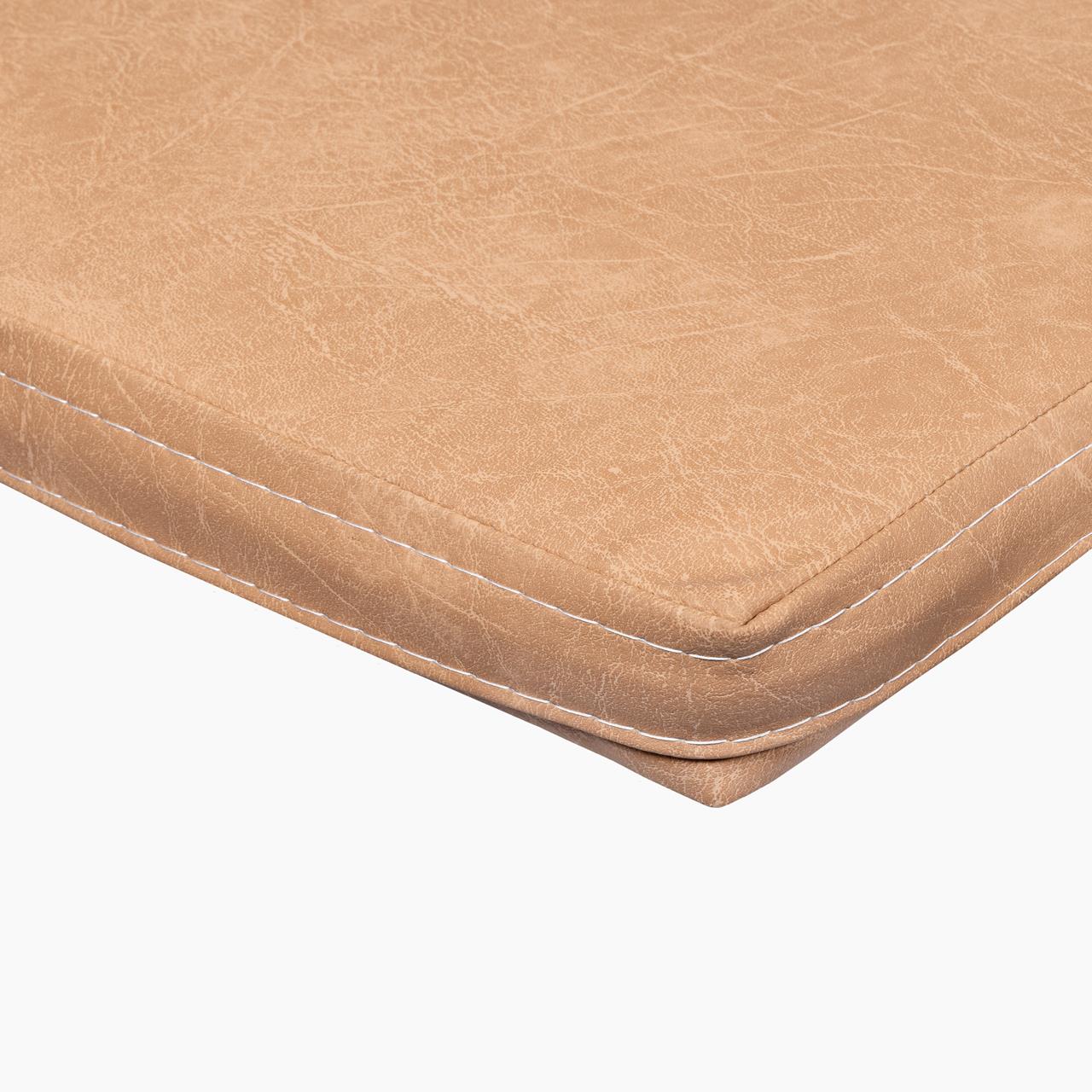 Sitzkissen für Softub Whirlpool Polyrattan-Umrandung - ca. 90 x 40 cm - camel