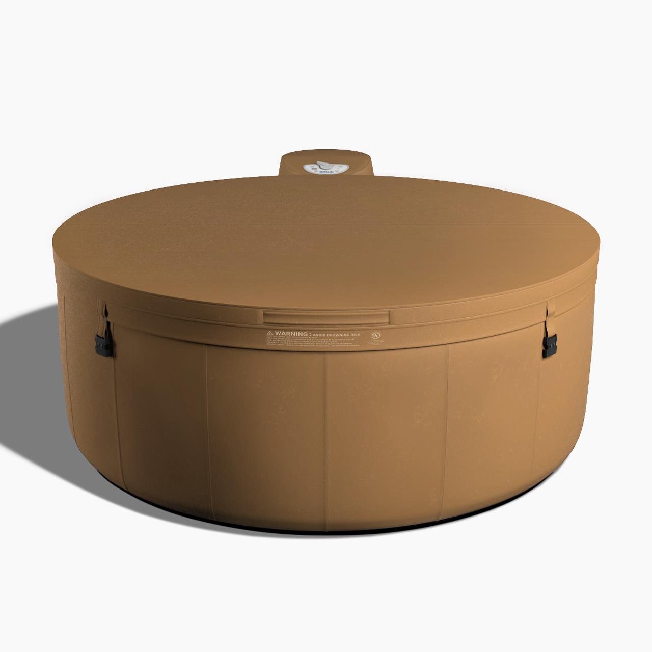 Softub Whirlpool LEGEND für 3-4 Pers.- Ø 180 cm - 830 l - camel pearl