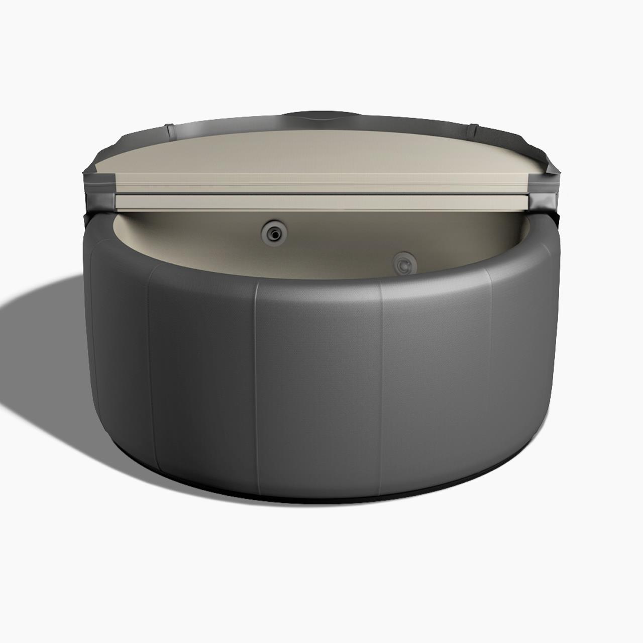 Softub Whirlpool SPORTSTER für 1-2 Pers. - Ø 150 cm - 530 l - graphite pearl