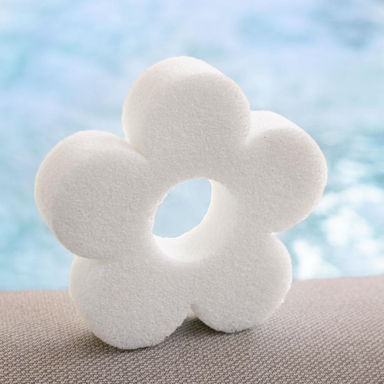 Scumflower - Schwamm zur Reinigung der Wasseroberfläche von Whirlpools - ca. 12 cm