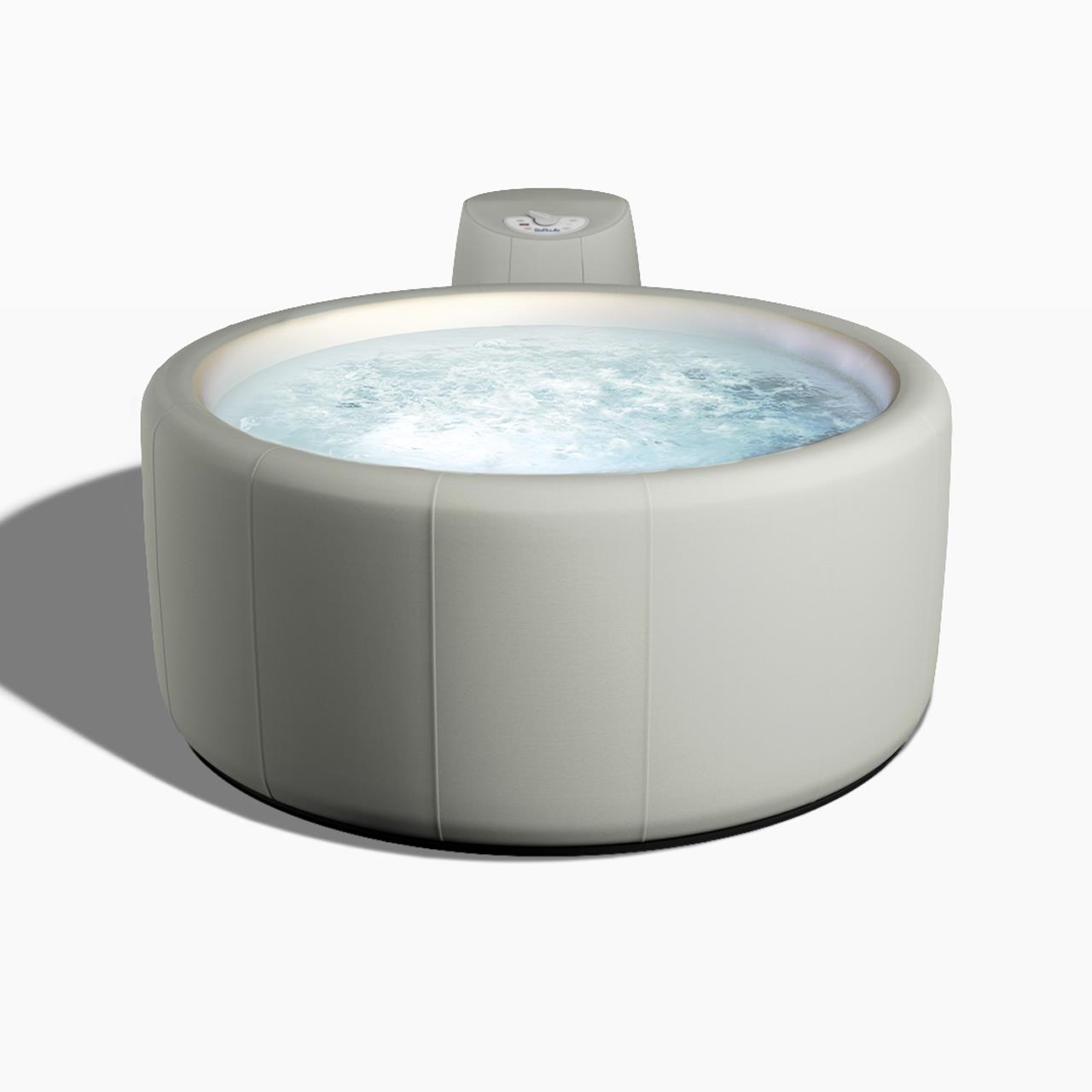 Softub Whirlpool SPORTSTER für 1-2 Pers. - Ø 150 cm - 530 l - sky tweed pearl