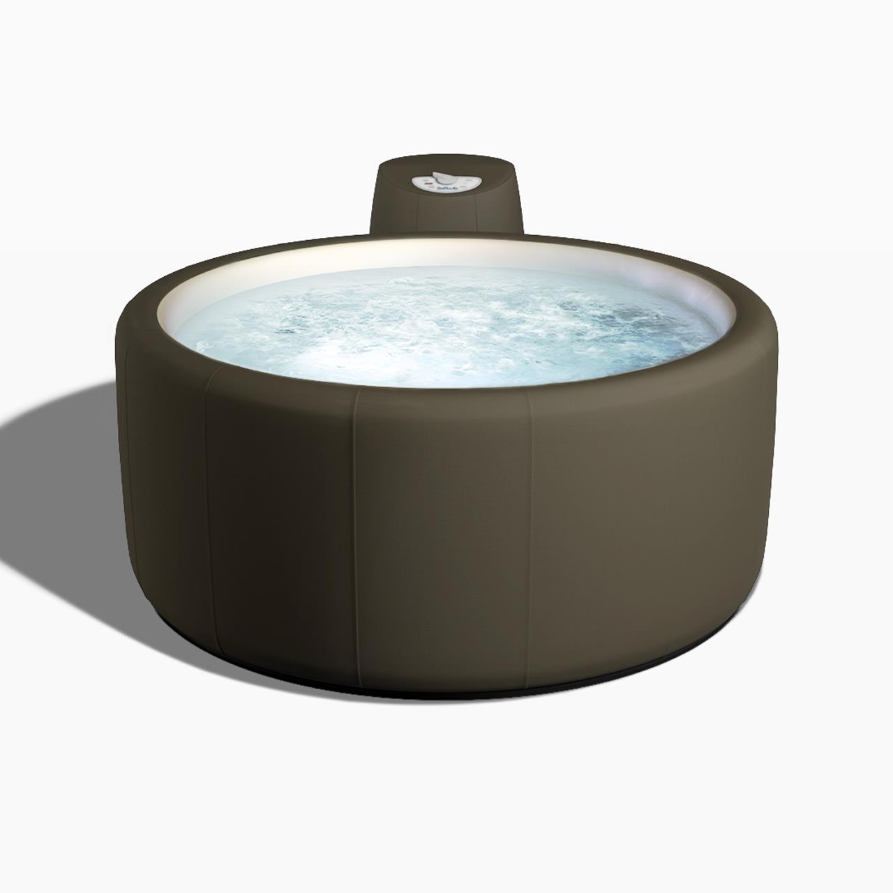 Softub Whirlpool SPORTSTER für 1-2 Pers. - Ø 150 cm - 530 l - sand tweed pearl