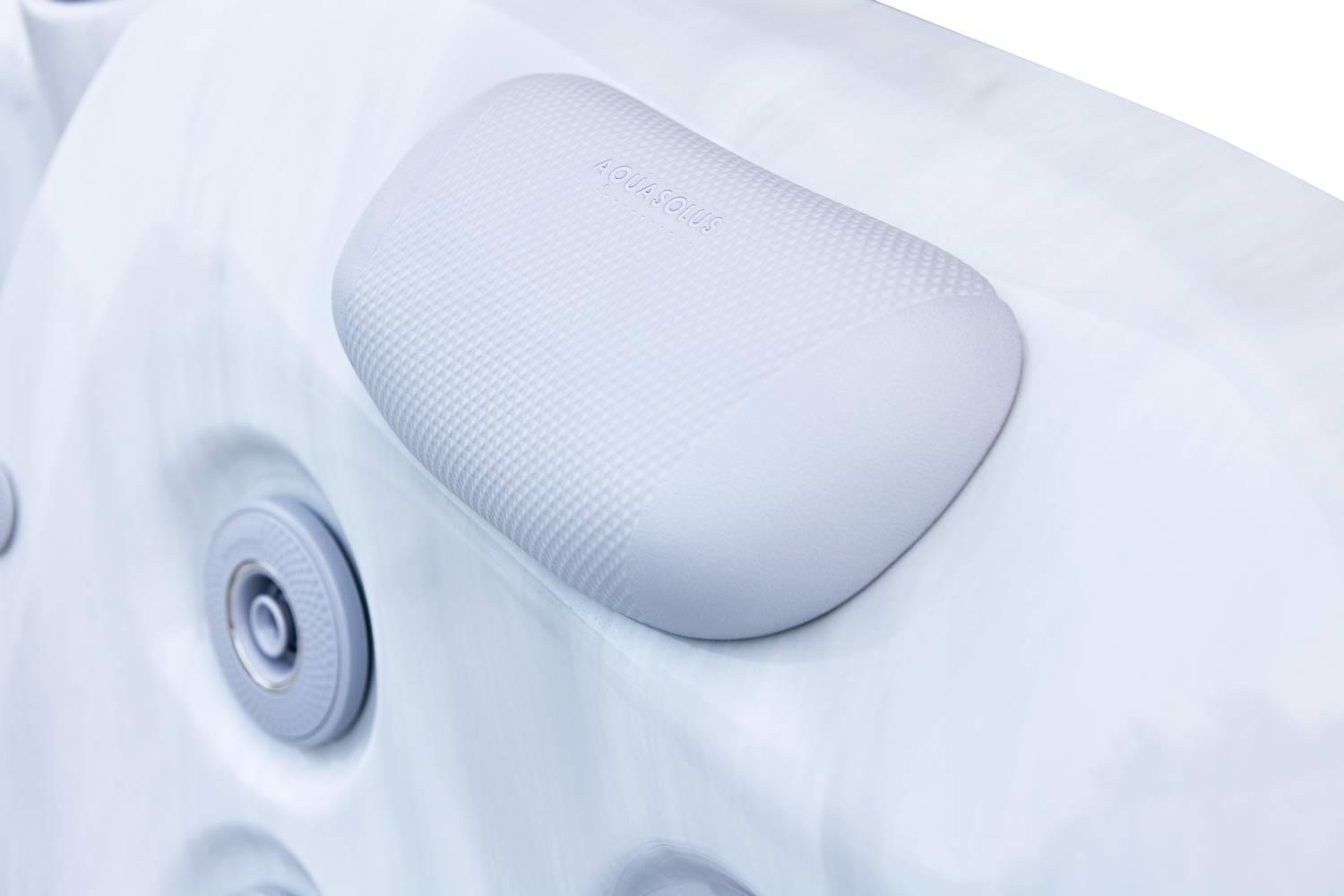 AquaSolus Whirlpool Harmony für 6 Pers. - 1300 l - Sterling Silver Natural Grey