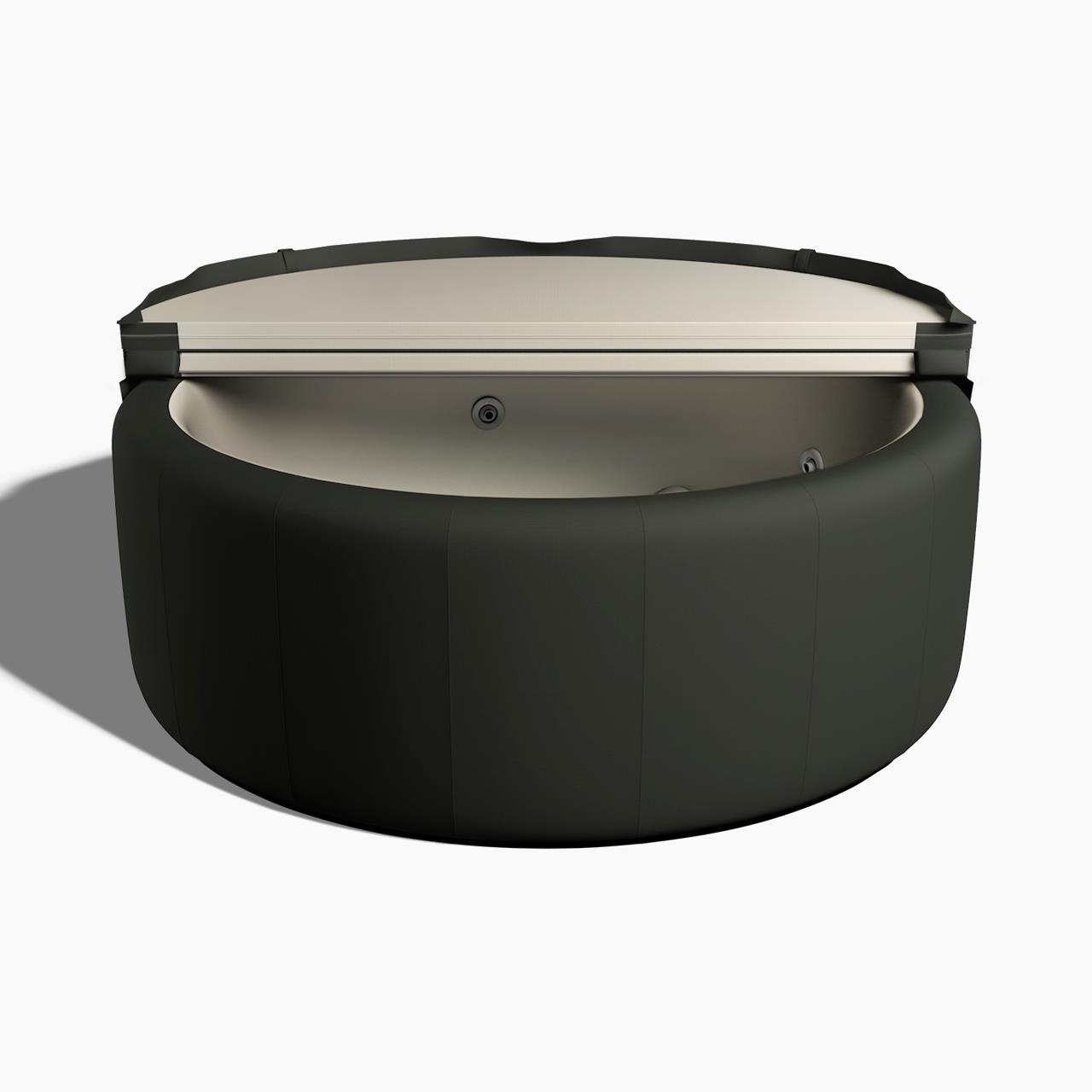 Softub Whirlpool RESORT für 5-6 Pers. - Ø 200 cm - 1130 l - berwick stone tweed pearl