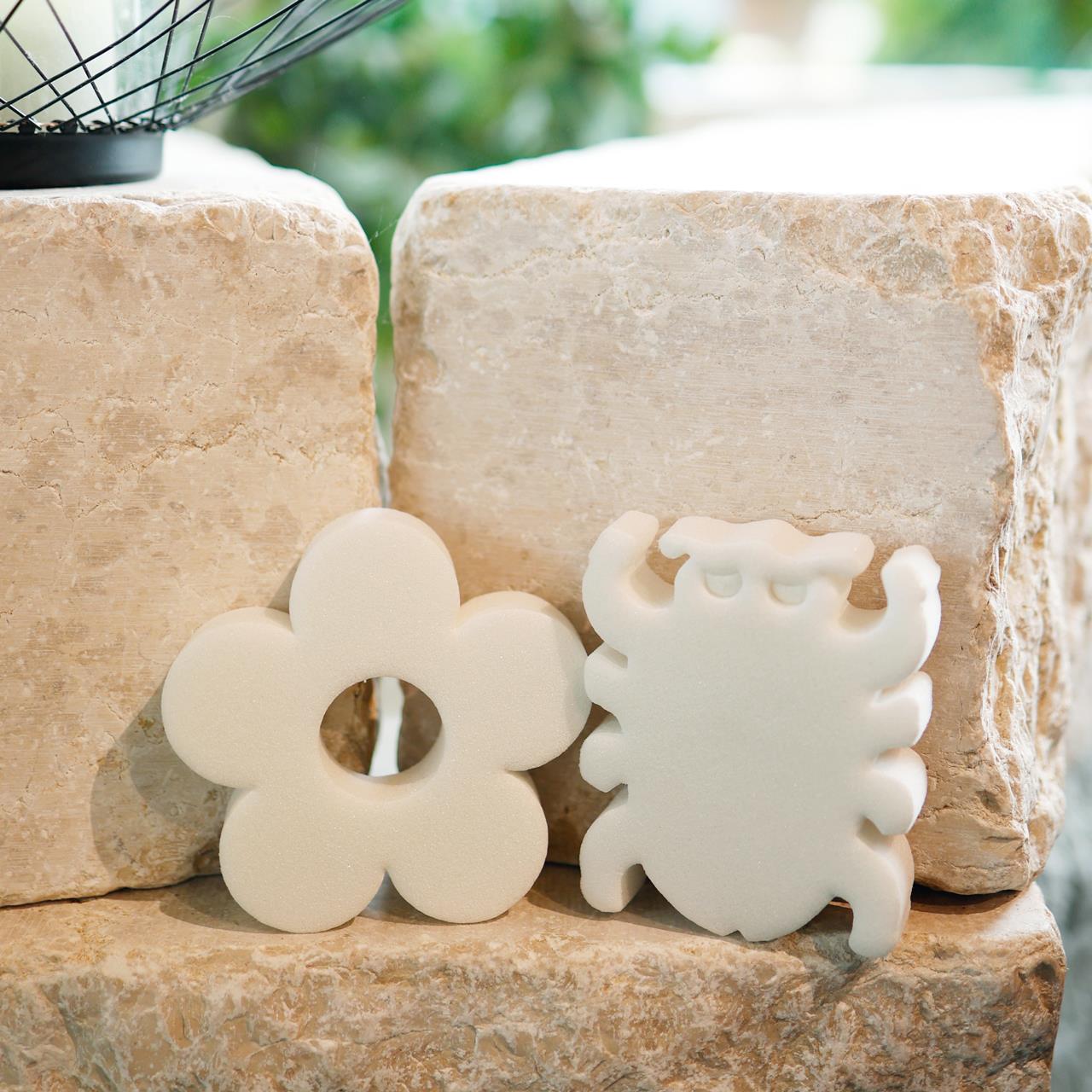 Scumflower - Schwamm zur Reinigung der Wasseroberfläche von Whirlpools - ca. 12 cm