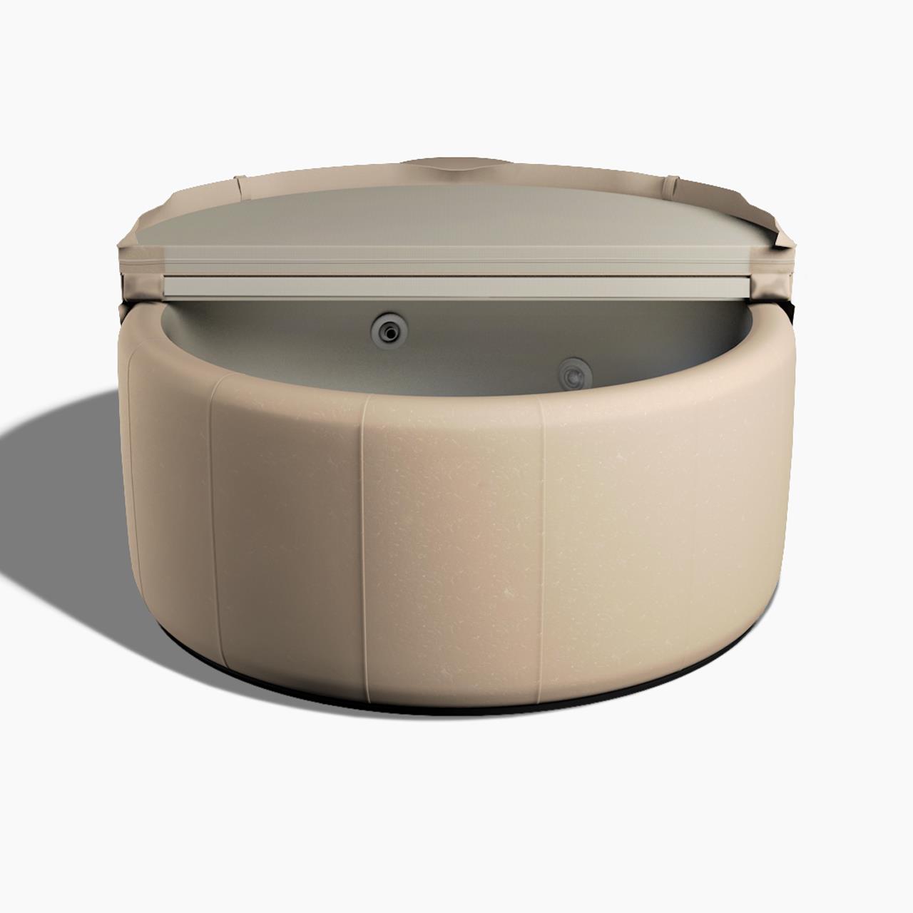 Softub Whirlpool SPORTSTER für 1-2 Pers. - Ø 150 cm - 530 l - almond pearl