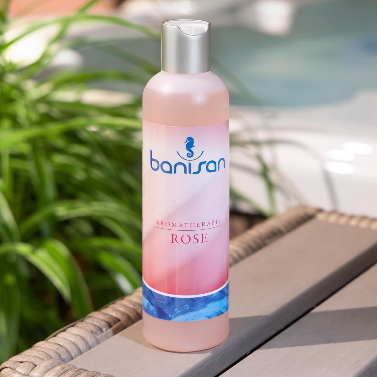 Whirlpool Badezusatz BANISAN - 250 ml - nicht schäumend - Rose