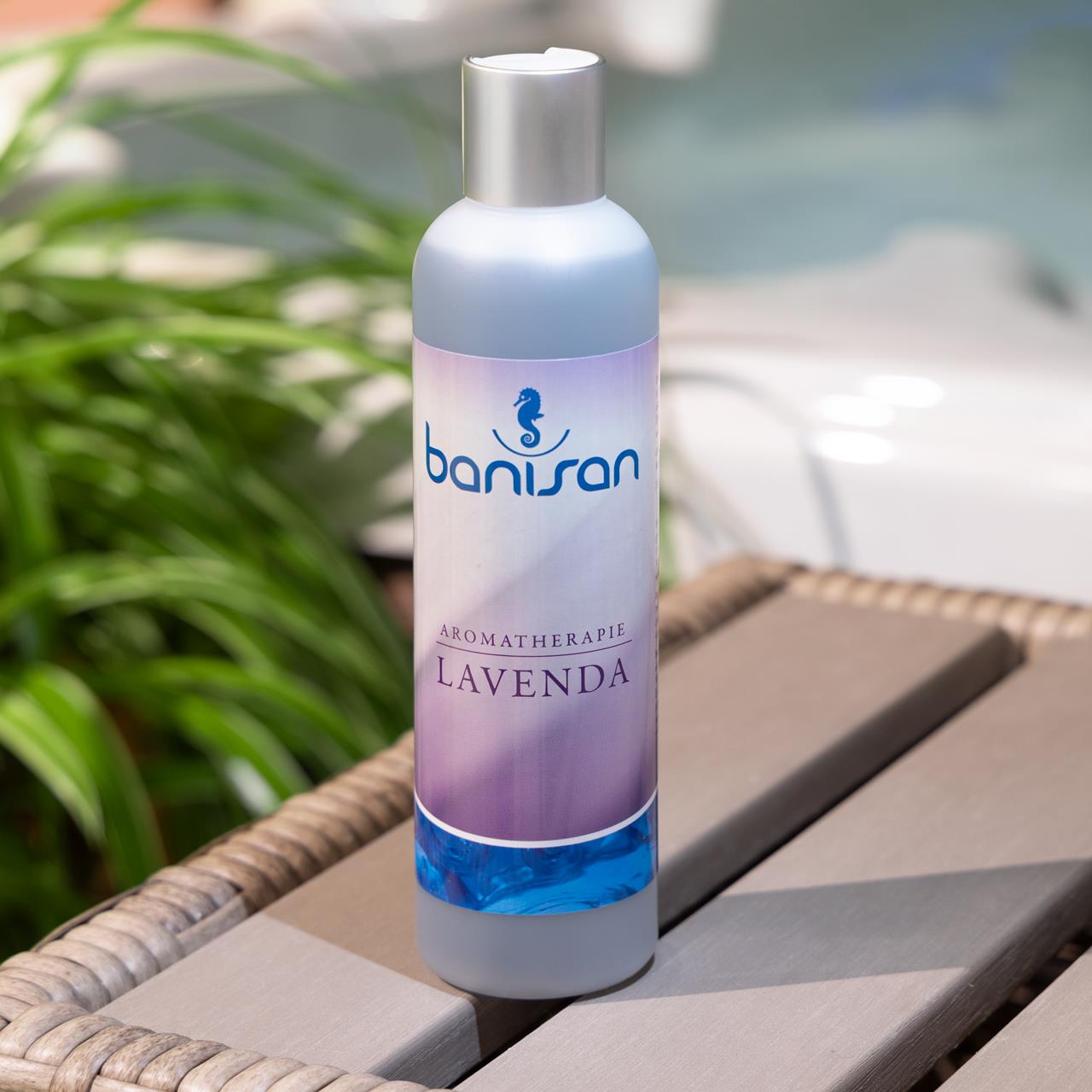 Deutsch Whirlpool Badezusatz BANISAN - 250 ml - nicht schäumend - Lavenda