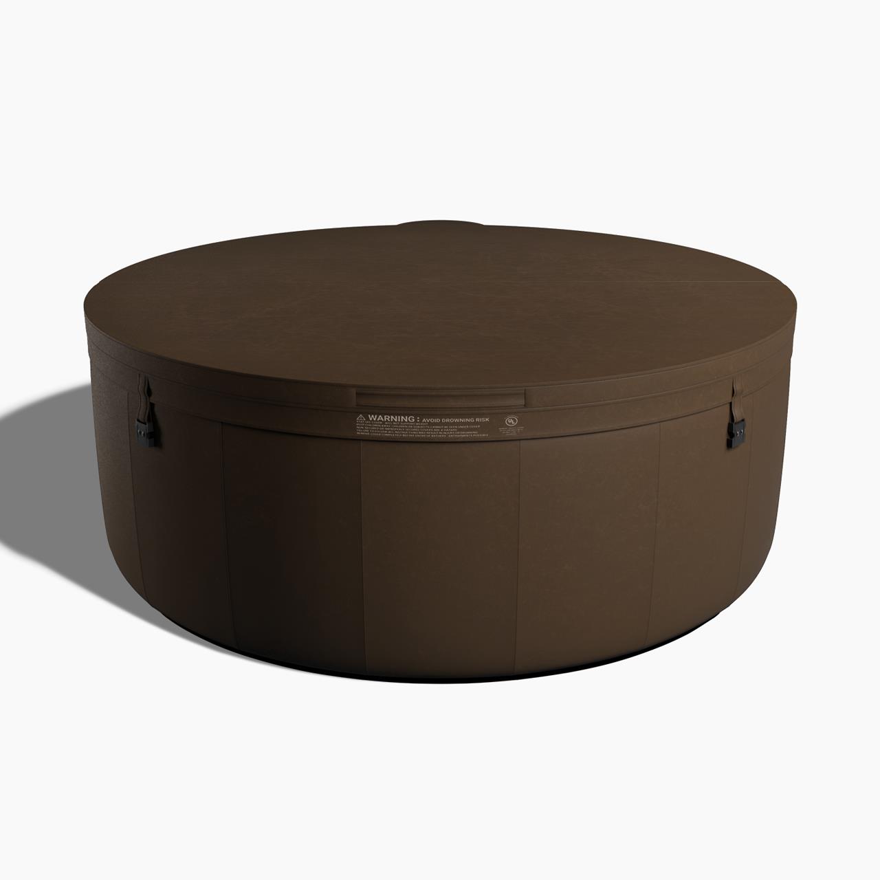 Softub Whirlpool RESORT für 5-6 Pers. - Ø 200 cm - 1130 l - mocca pearl