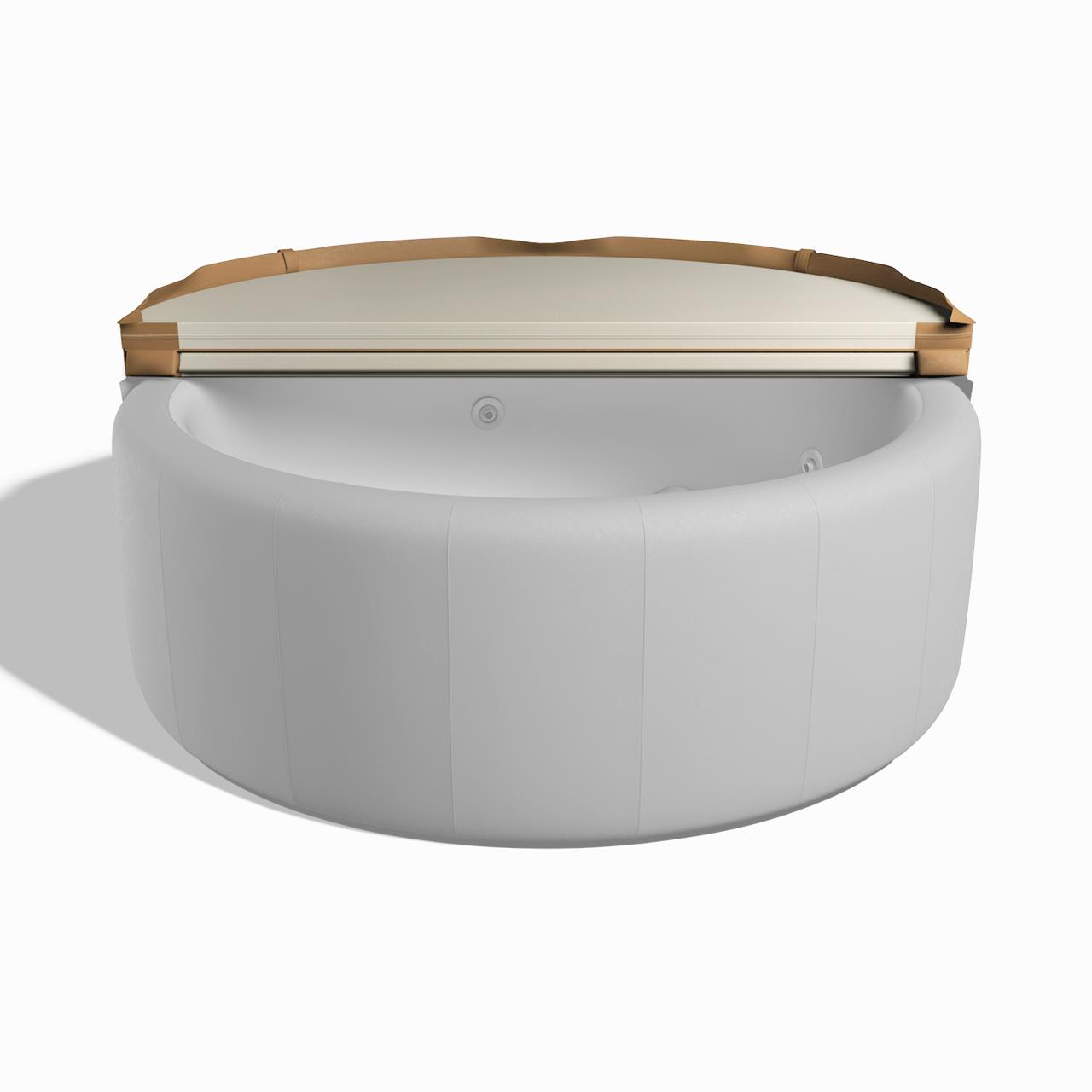 Softub Whirlpool Komplettdeckel für Modell RESORT/POSEIDON in camel