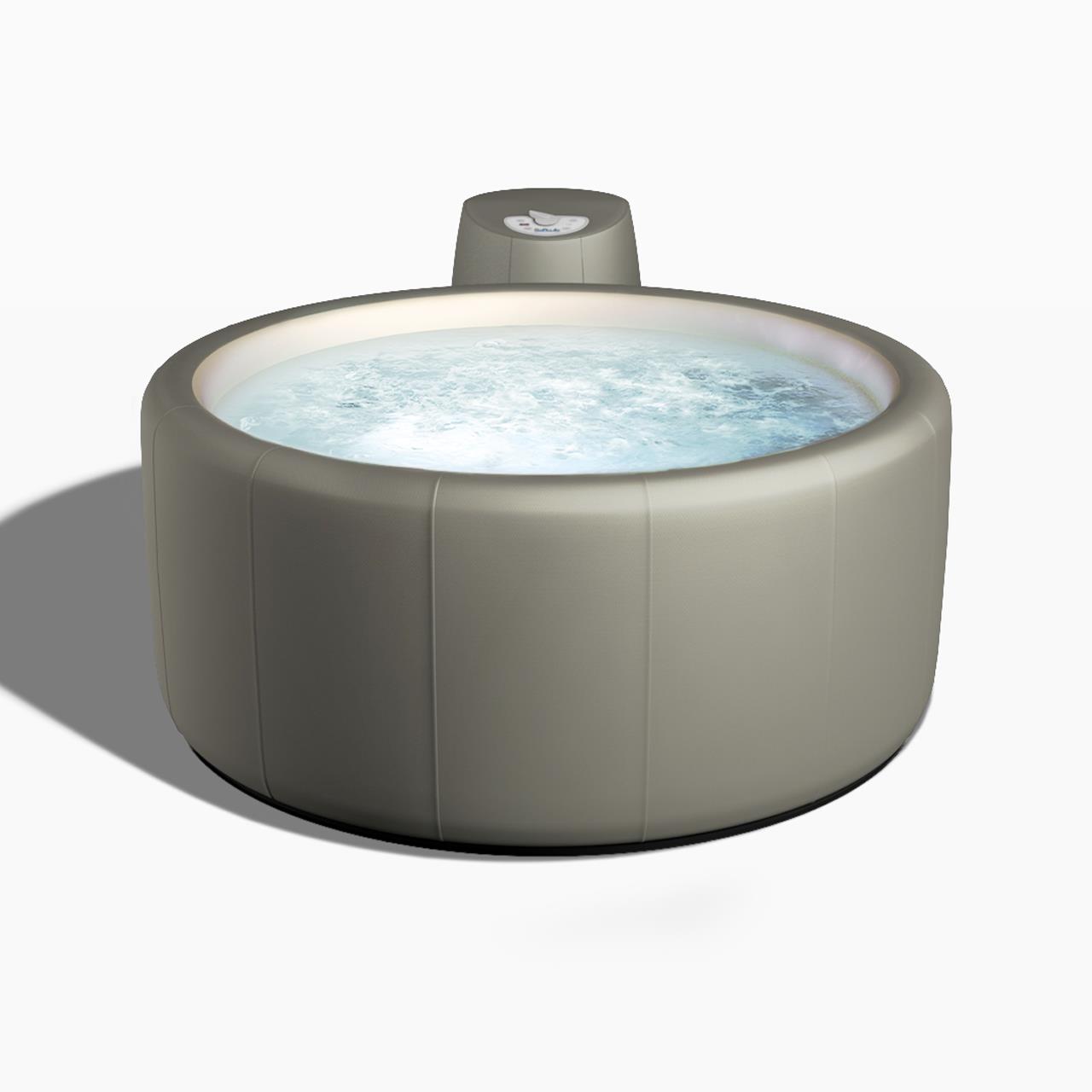 Softub Whirlpool SPORTSTER für 1-2 Pers. - Ø 150 cm - 530 l - taupe pearl