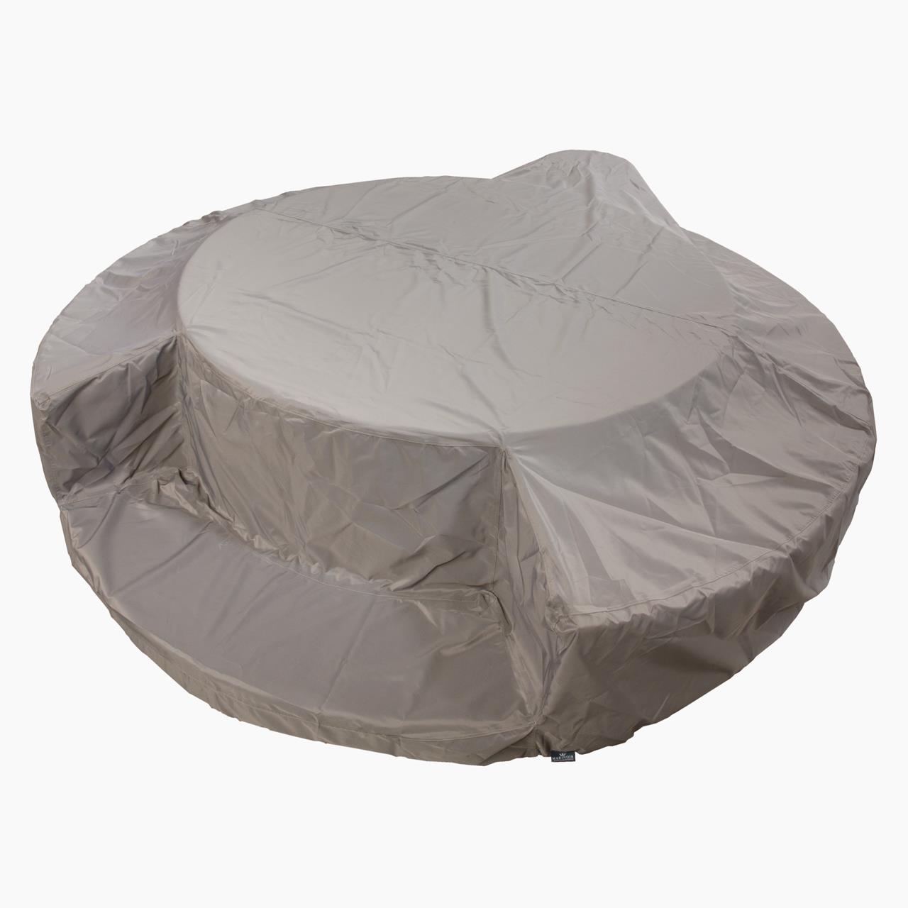 Whirlpool-Schutzhülle für Softub LEGEND - silber-grau