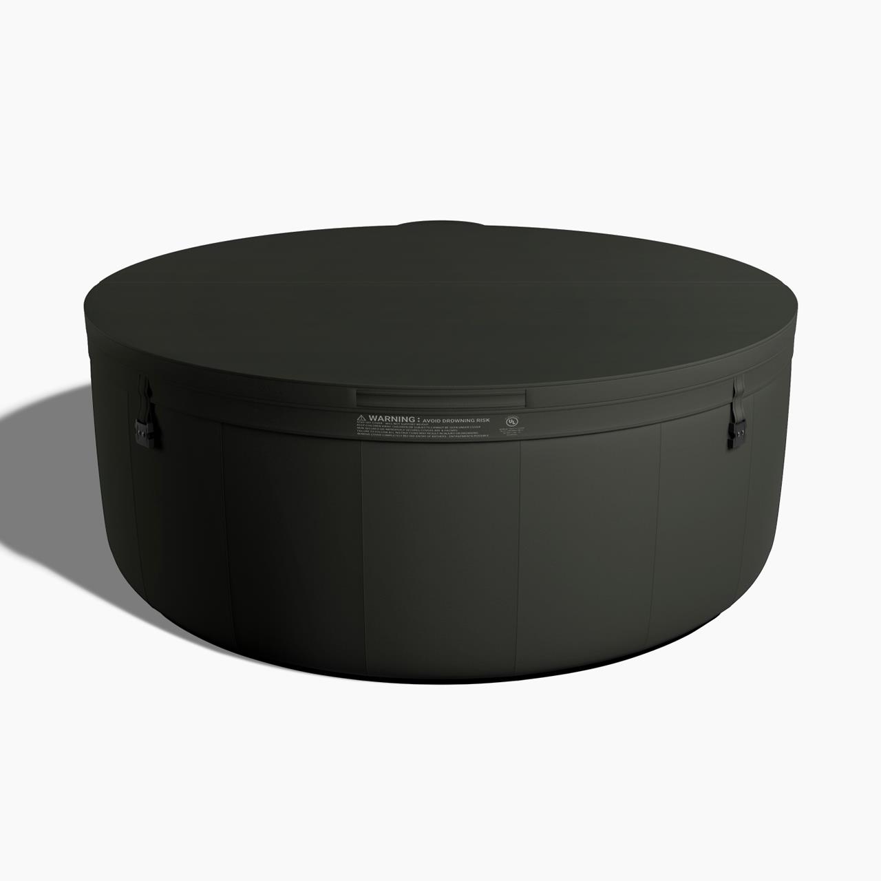 Softub Whirlpool RESORT für 5-6 Pers. - Ø 200 cm - 1130 l - berwick stone tweed pearl