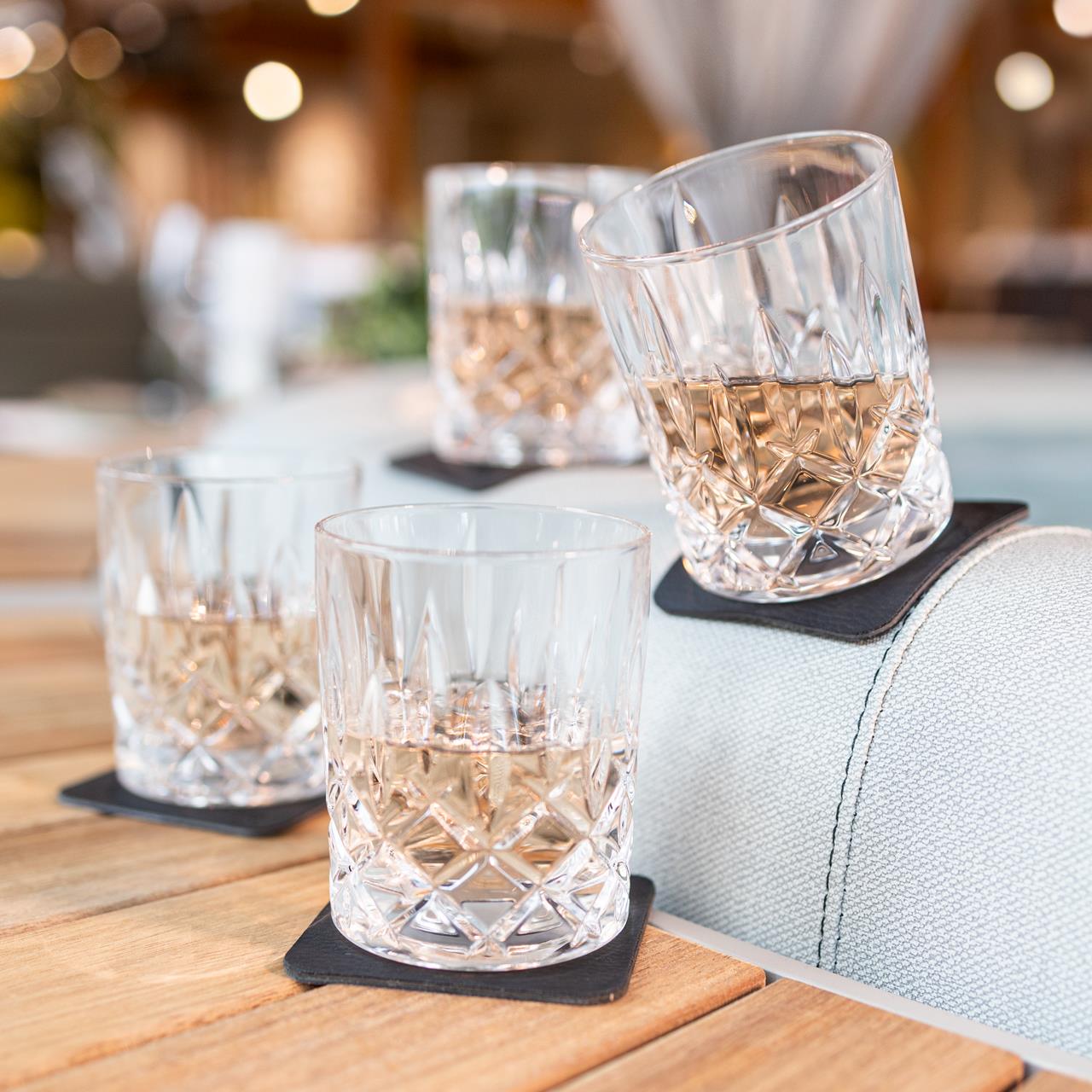 Silwy Magnet Kristallgläser Whisky 4er Set – Exklusive Whiskygläser mit Magnetbasis