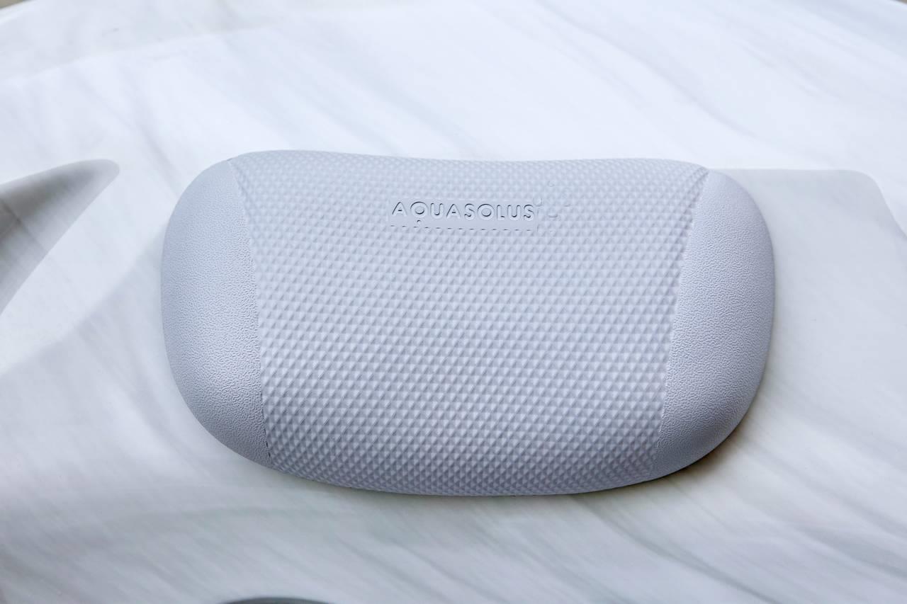 AquaSolus Whirlpool Calma für 6 Pers. - 1200 l - Sterling Silver Natural Grey