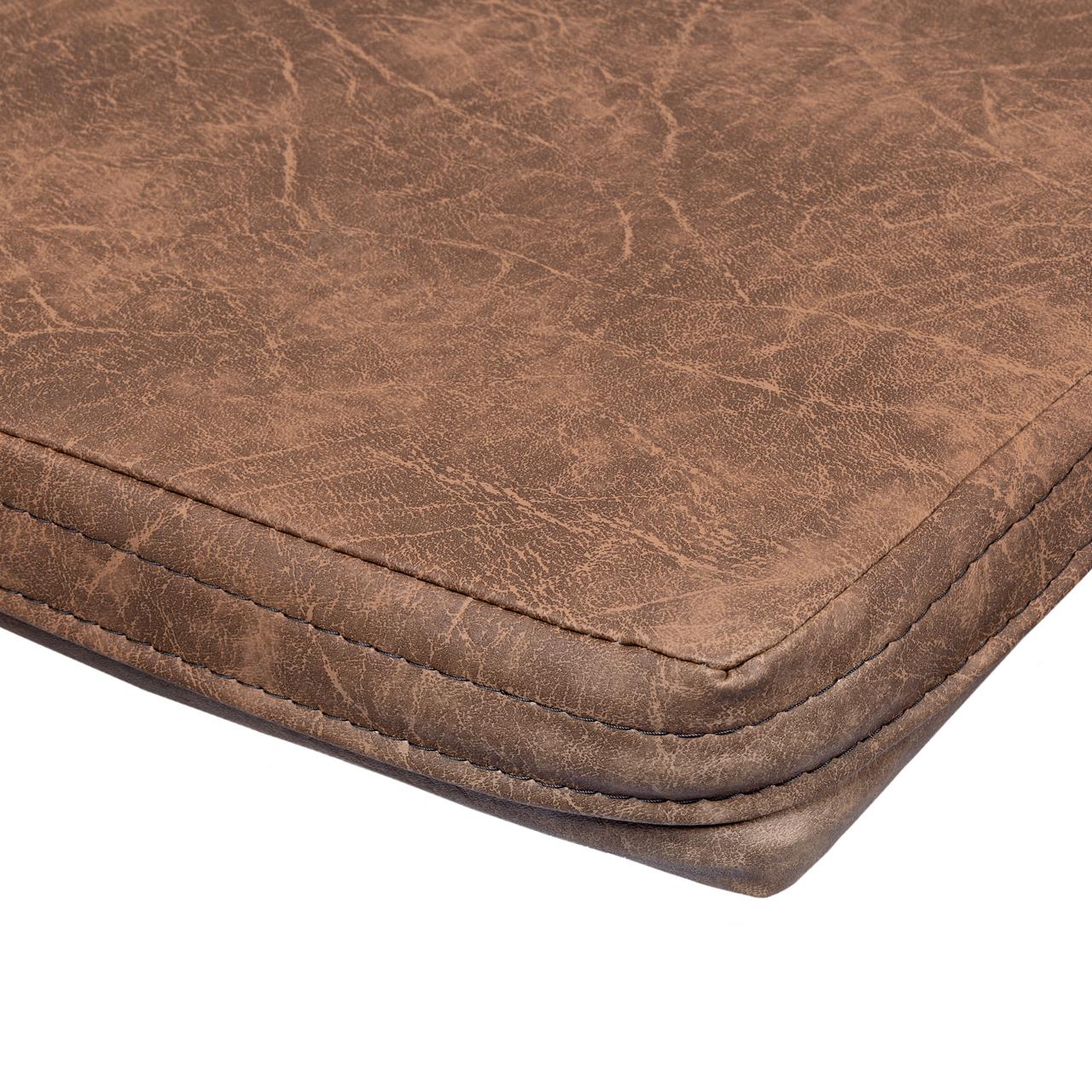 Sitzkissen für Softub Whirlpool Polyrattan-Umrandung - ca. 90 x 40 cm - mocca