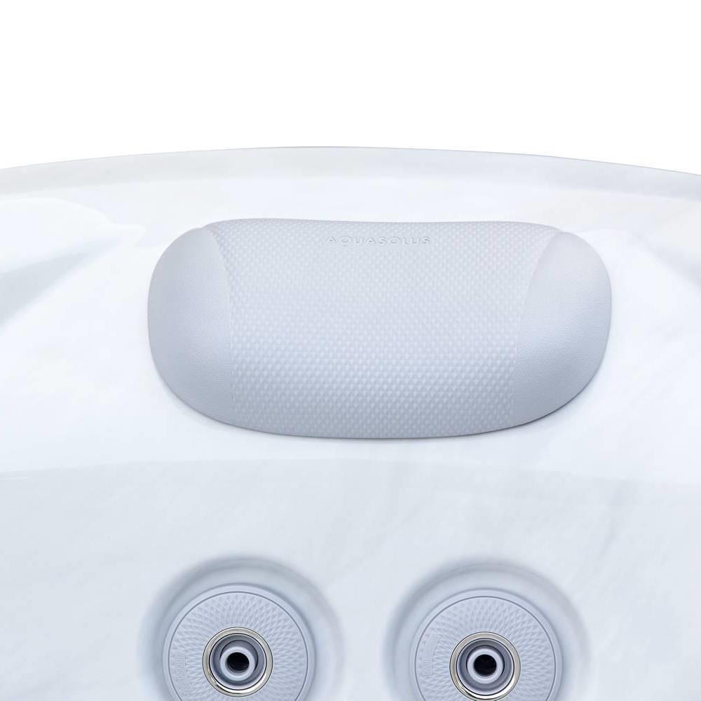 AquaSolus Whirlpool Brook für 4 Pers. - 1000 l - Sterling Silver Natural Grey