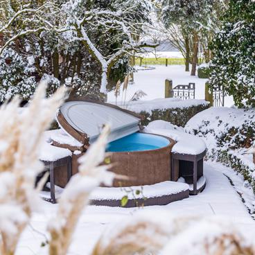 Softub Whirlpool SPORTSTER für 1-2 Pers. - Ø 150 cm - 530 l - mocca pearl