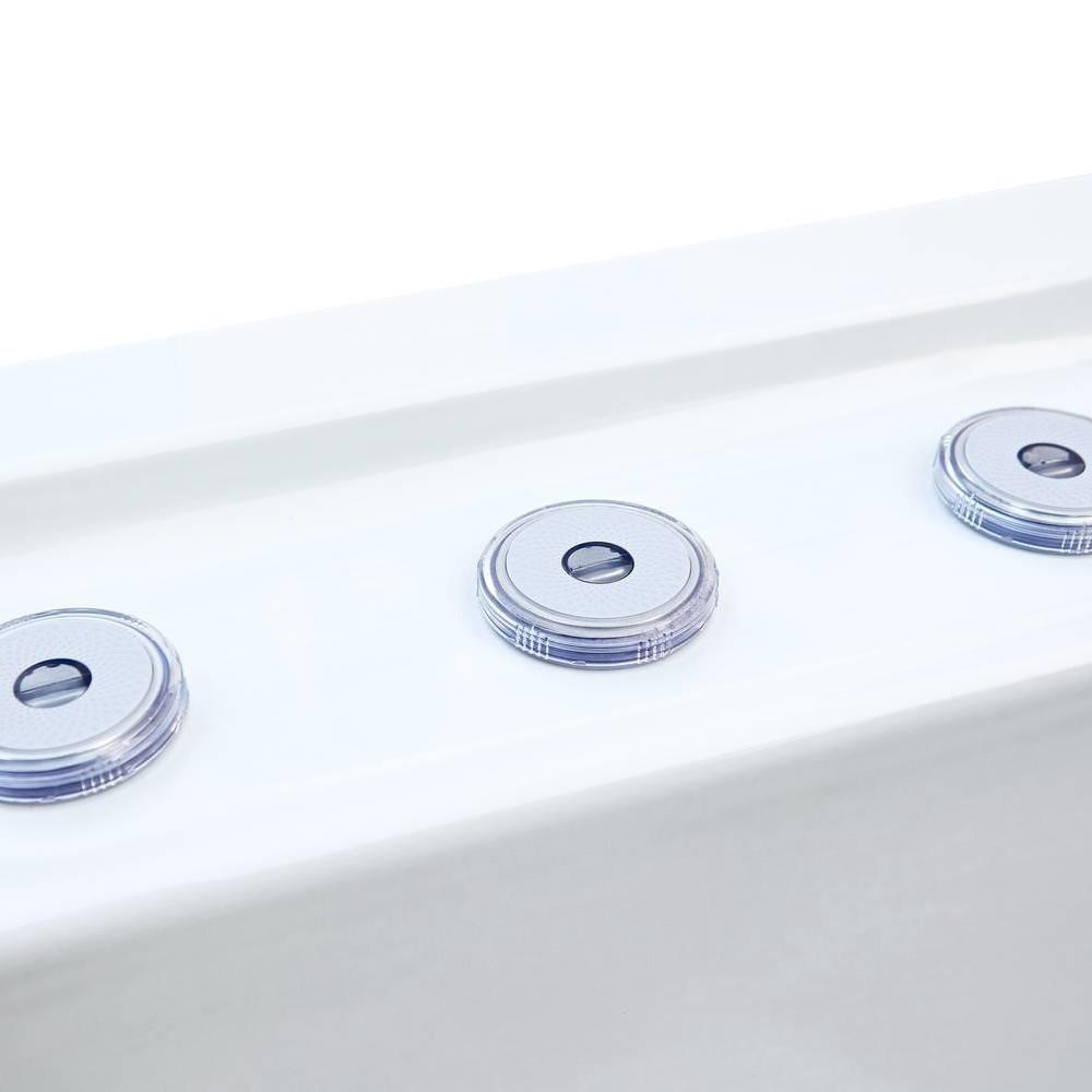 AquaSolus Swim Spa Flow für 2 Pers. - 11600 l - Sterling Silver Natural Grey