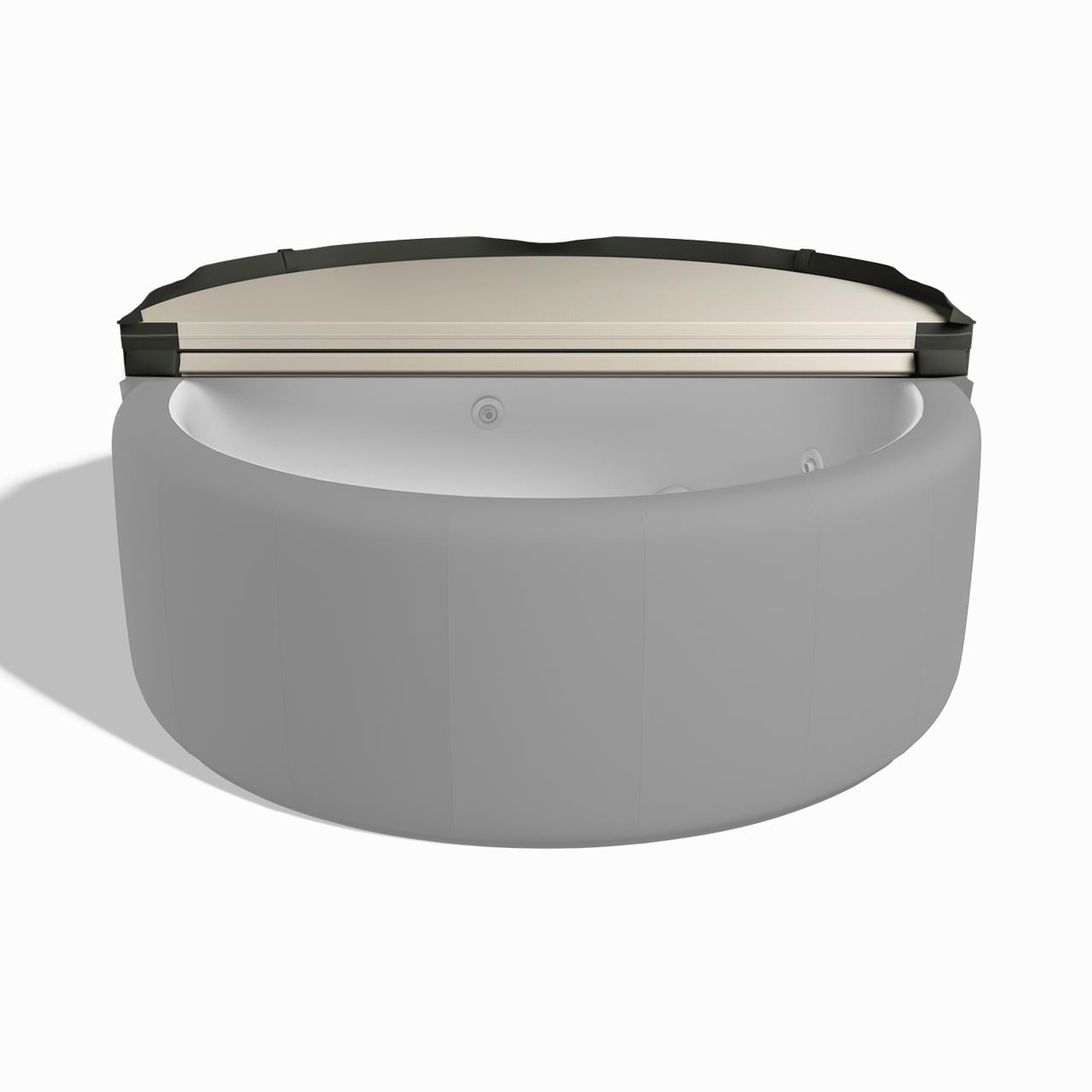 Softub Whirlpool Komplettdeckel für Modell RESORT/POSEIDON in berwick stone tweed