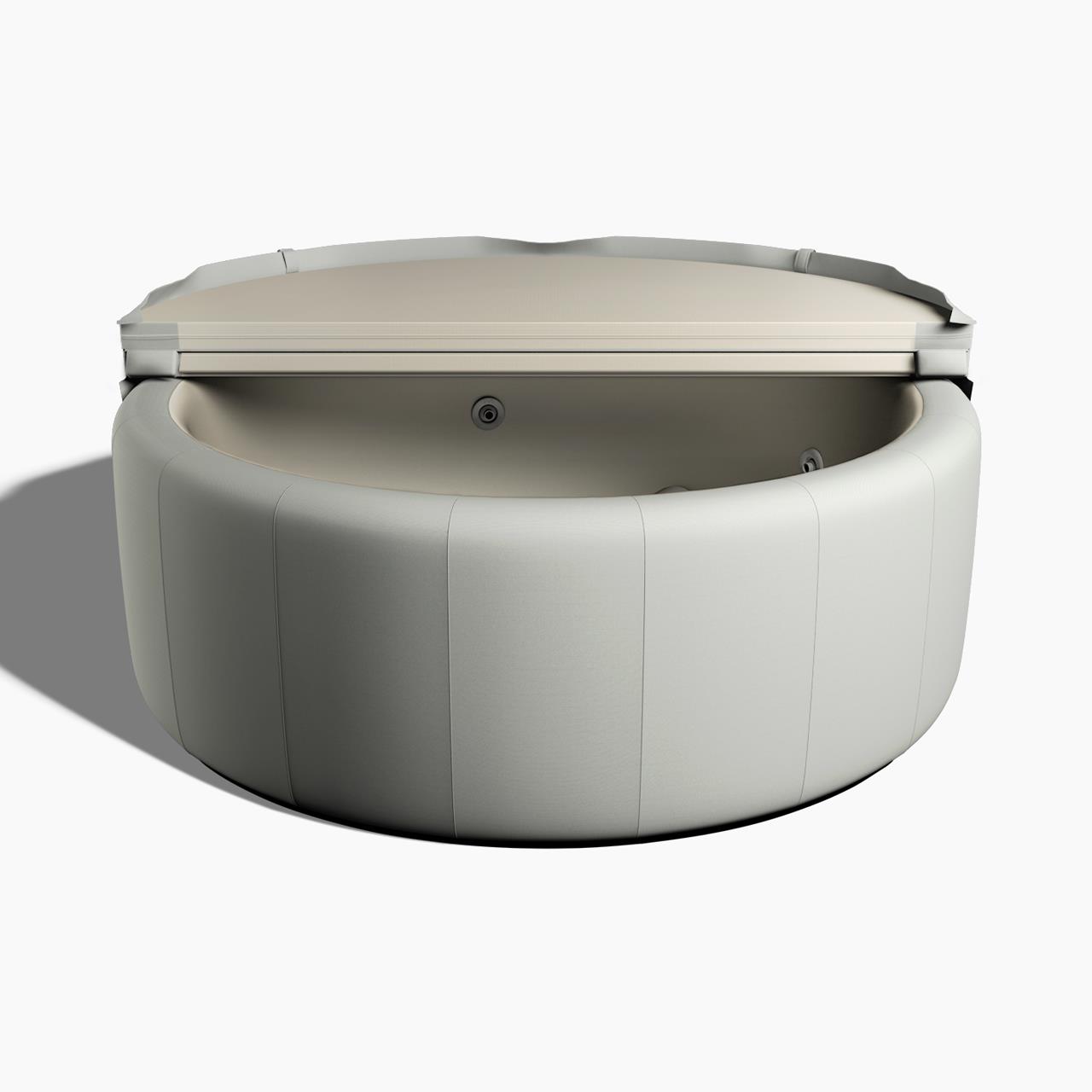 Softub Whirlpool RESORT für 5-6 Pers. - Ø 200 cm - 1130 l - sky tweed pearl
