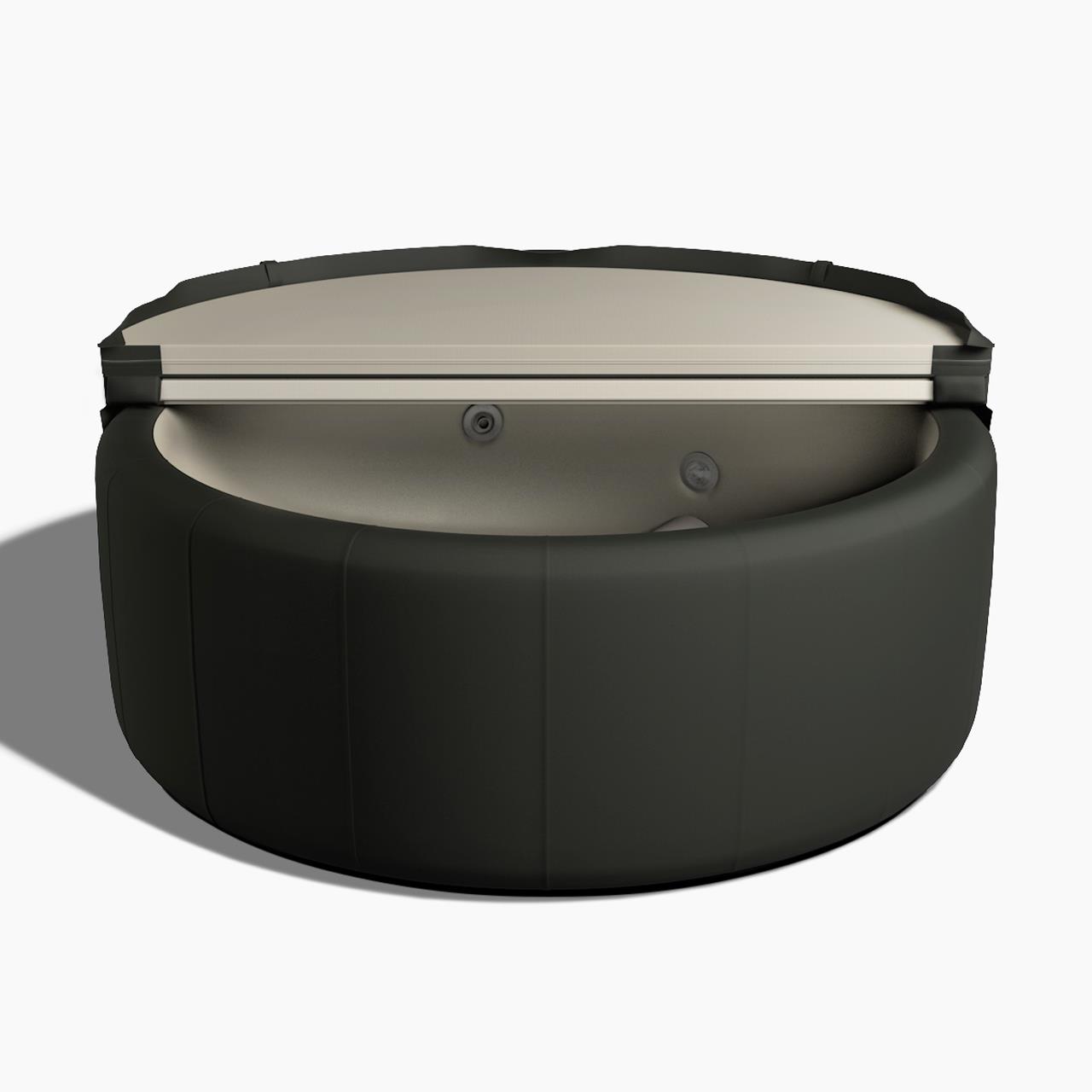 Softub Whirlpool LEGEND für 3-4 Pers.- Ø 180 cm - 830 l - berwick stone tweed pearl