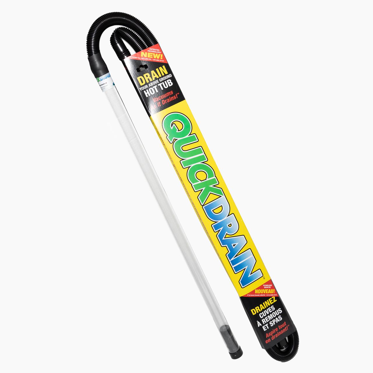 QuickDrain Vakuumabsauger zur Whirlpool Entleerung