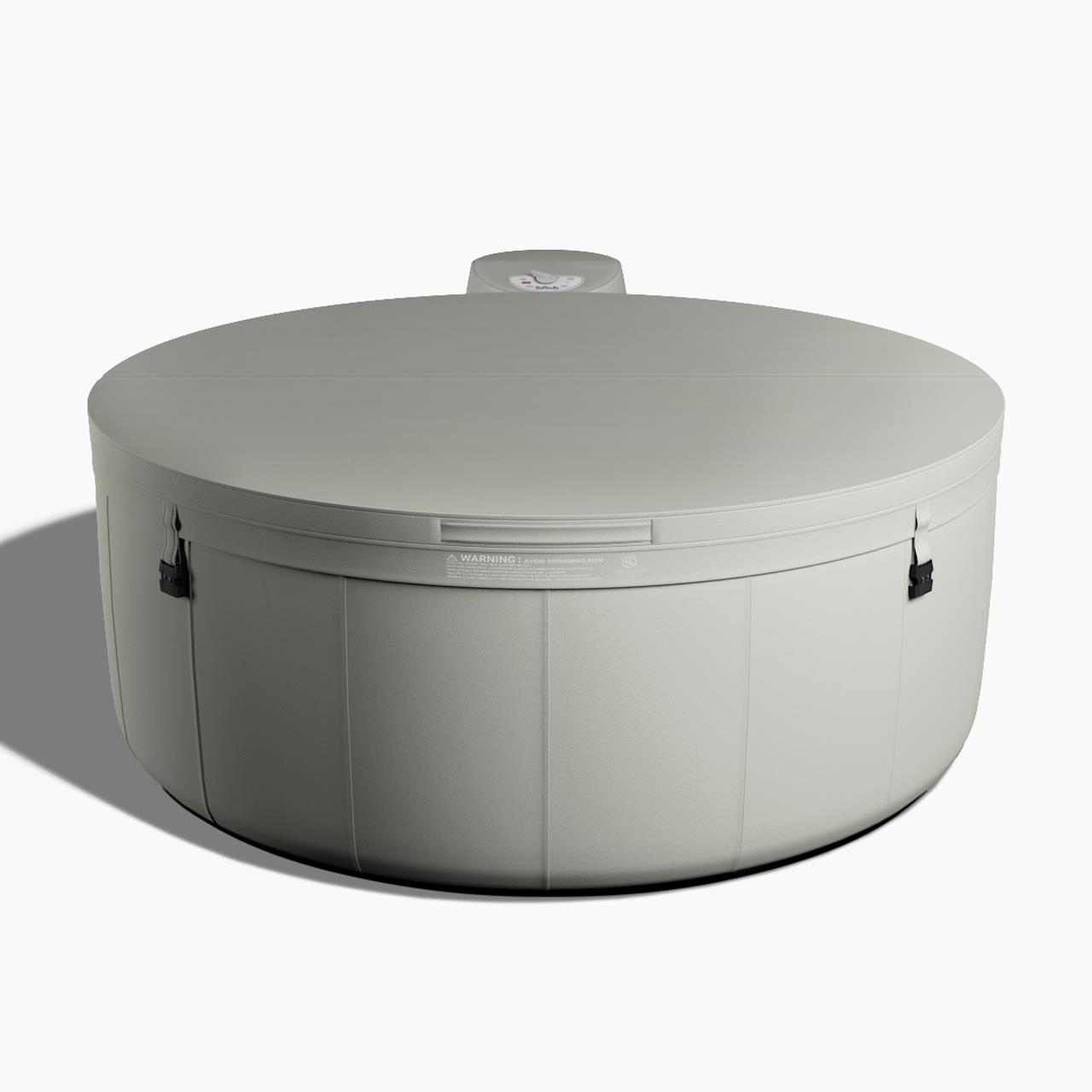 Softub Whirlpool LEGEND für 3-4 Pers.- Ø 180 cm - 830 l - stone tweed pearl