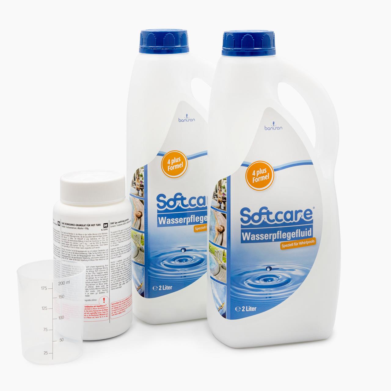Softub Whirlpool Wasserpflege Basis-Set SOFTCARE - 3-teilig