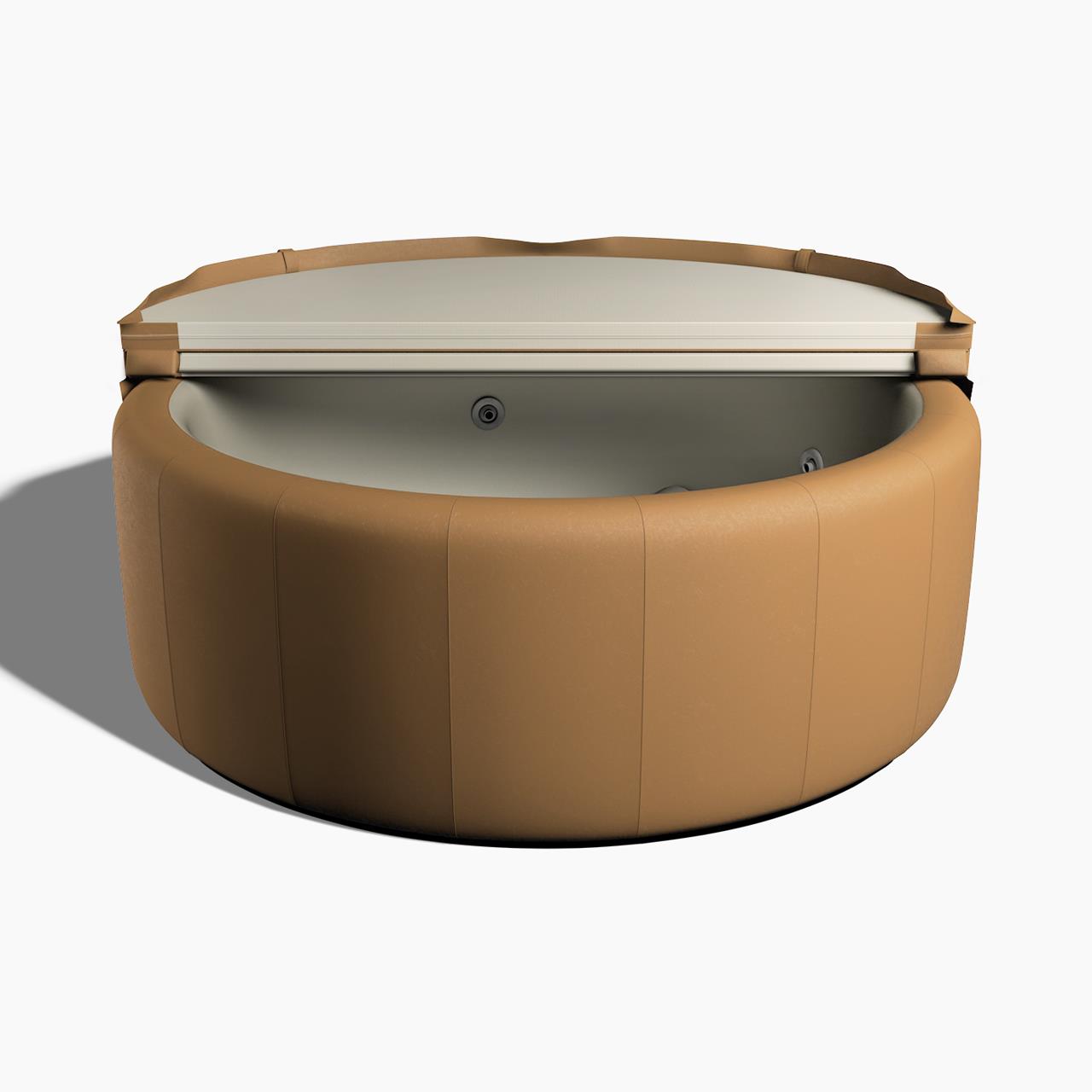 Softub Whirlpool RESORT für 5-6 Pers. - Ø 200 cm - 1130 l - camel pearl
