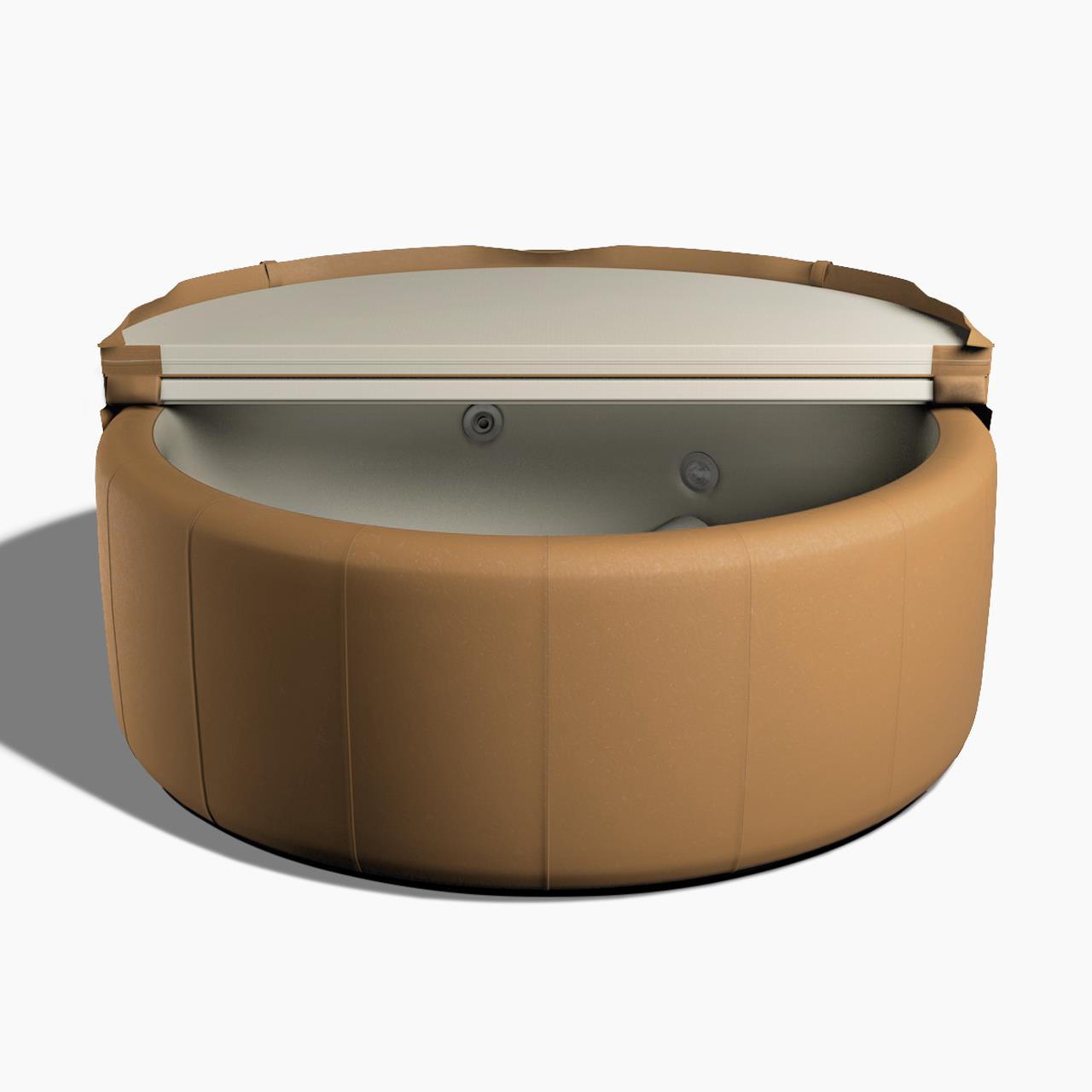 Softub Whirlpool LEGEND für 3-4 Pers.- Ø 180 cm - 830 l - camel pearl