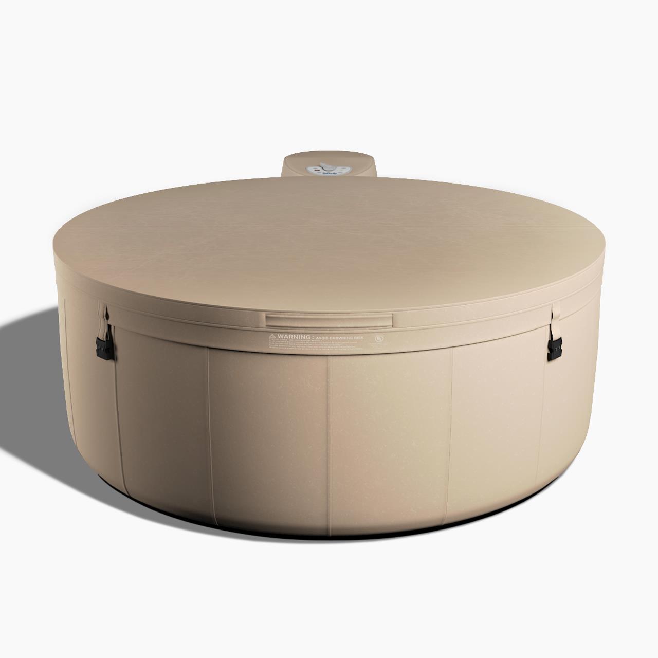 Softub Whirlpool LEGEND für 3-4 Pers.- Ø 180 cm - 830 l - almond blue