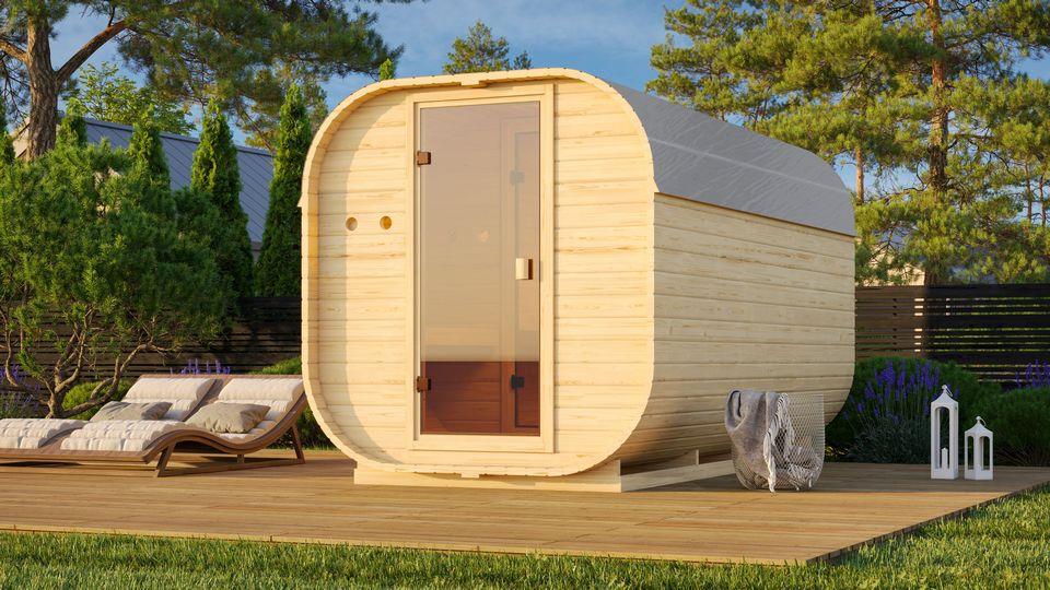 Außensauna Benton – Eleganz und Komfort für Ihr Zuhause