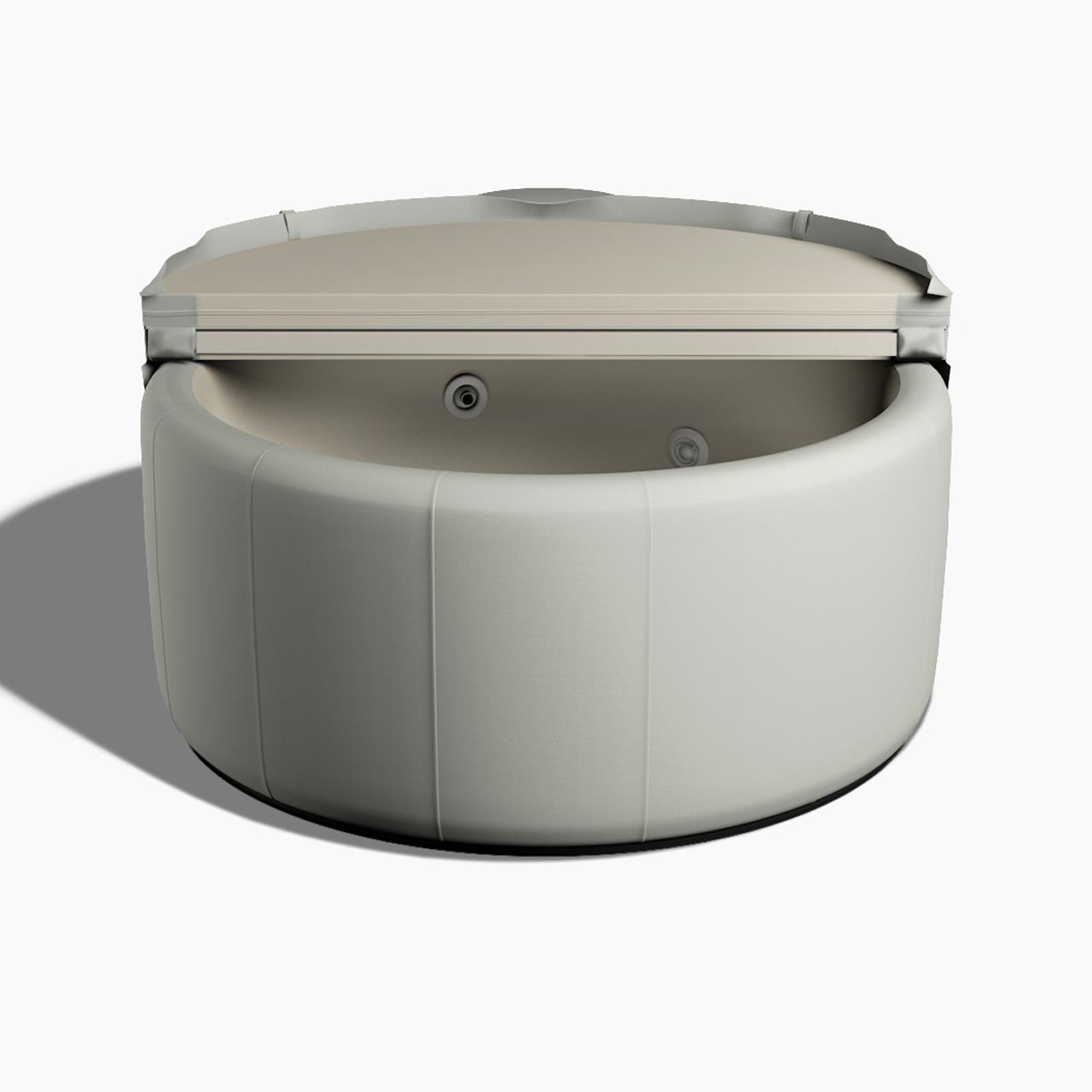 Softub Whirlpool SPORTSTER für 1-2 Pers. - Ø 150 cm - 530 l - sky tweed pearl