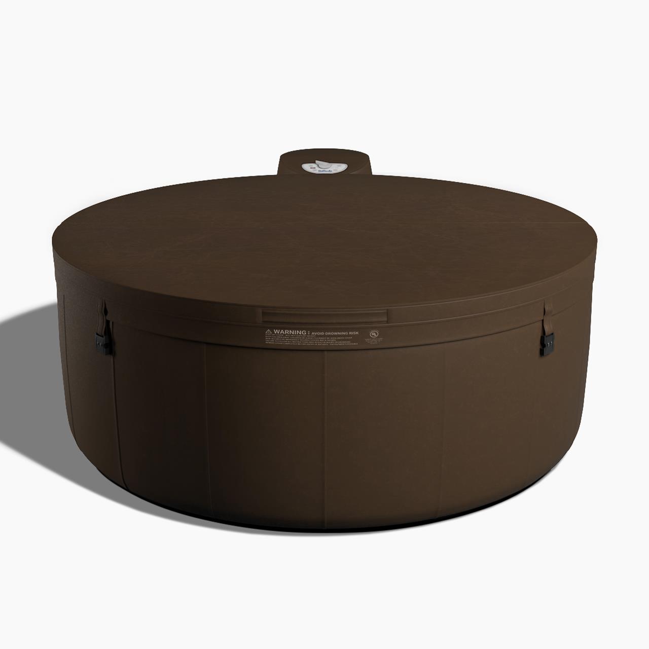 Softub Whirlpool LEGEND für 3-4 Pers.- Ø 180 cm - 830 l - mocca pearl