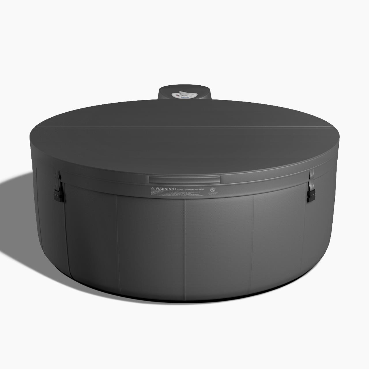 Softub Whirlpool LEGEND für 3-4 Pers.- Ø 180 cm - 830 l - graphite pearl