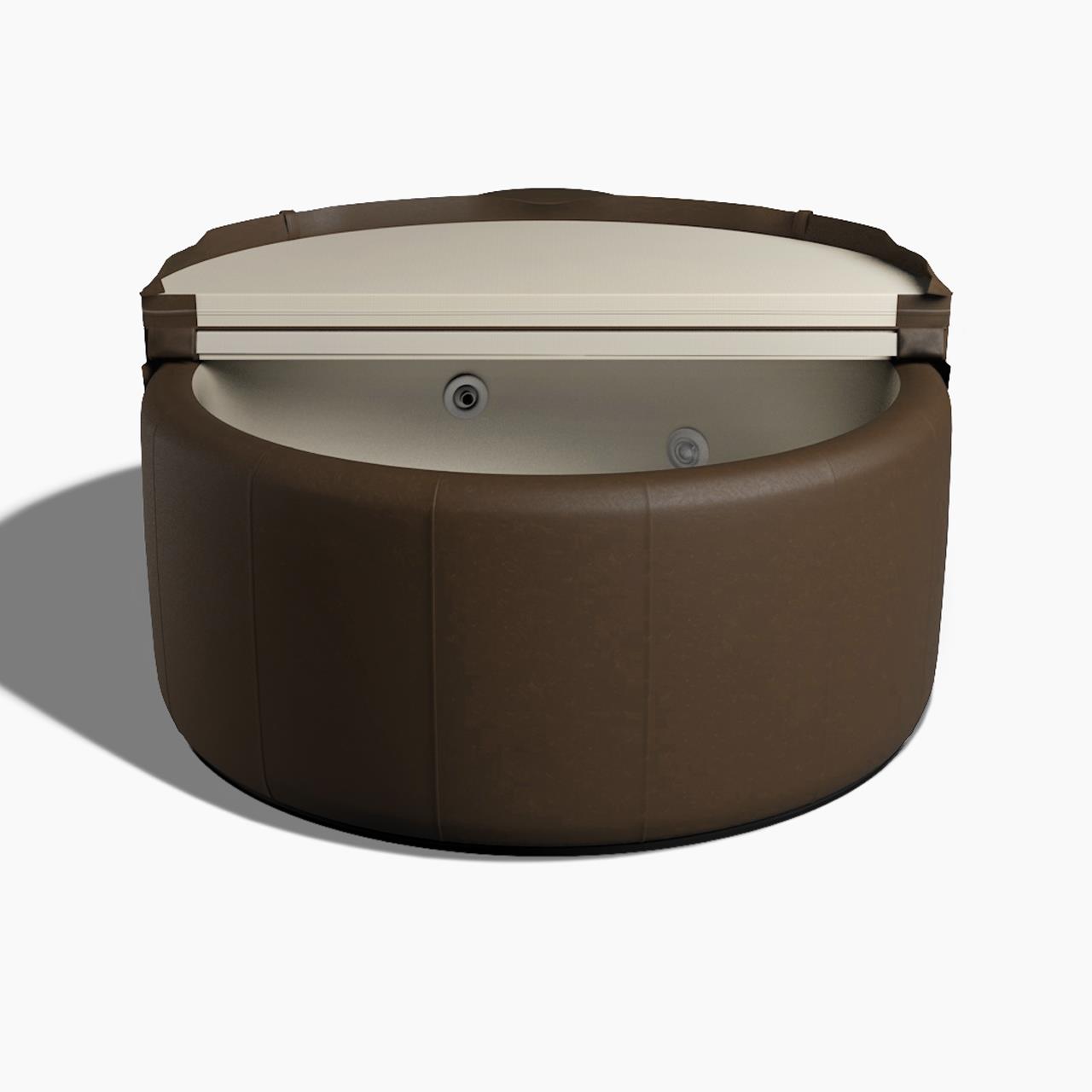 Softub Whirlpool SPORTSTER für 1-2 Pers. - Ø 150 cm - 530 l - mocca pearl