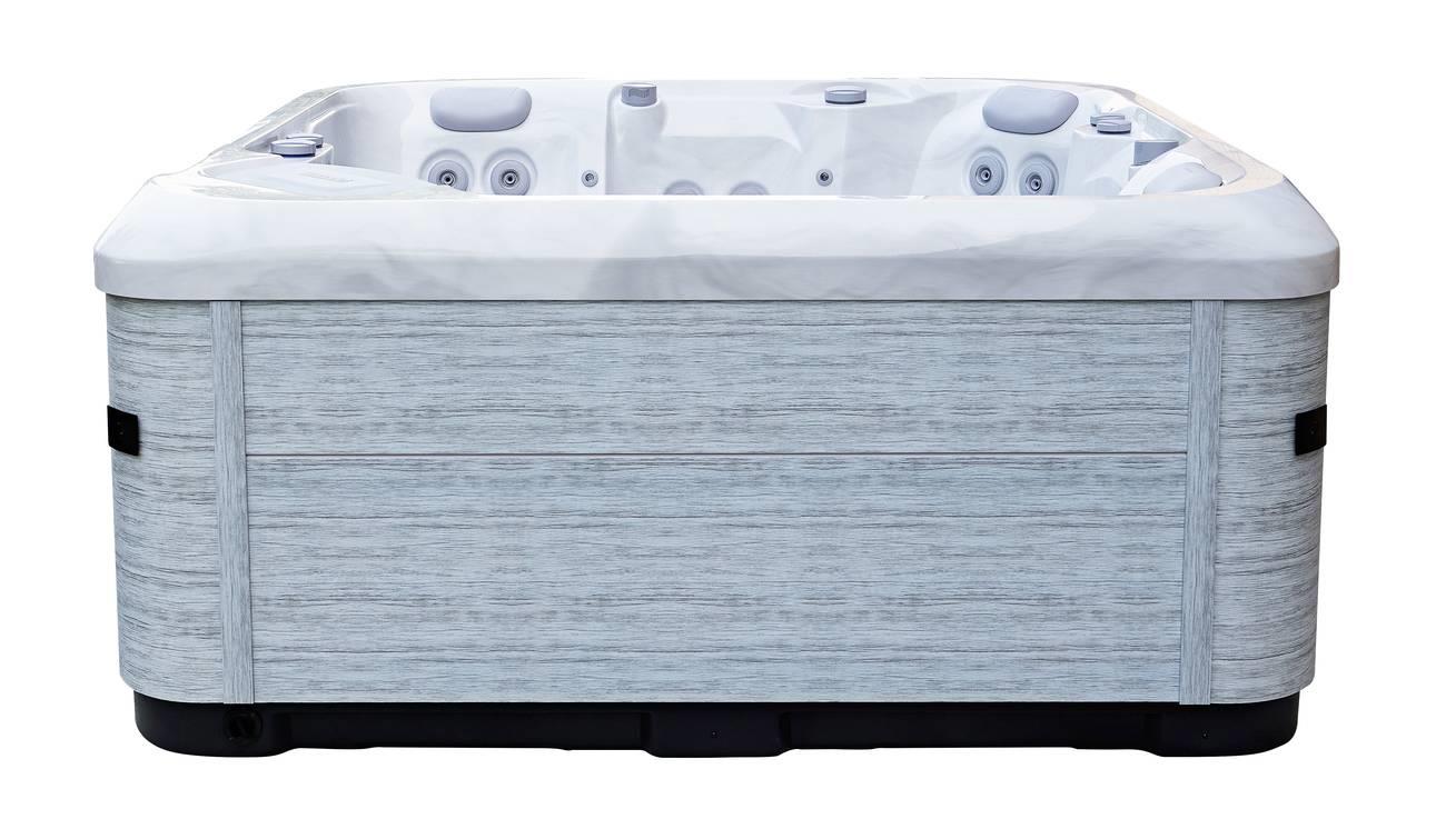 AquaSolus Whirlpool Harmony für 6 Pers. - 1300 l - Sterling Silver Natural Grey