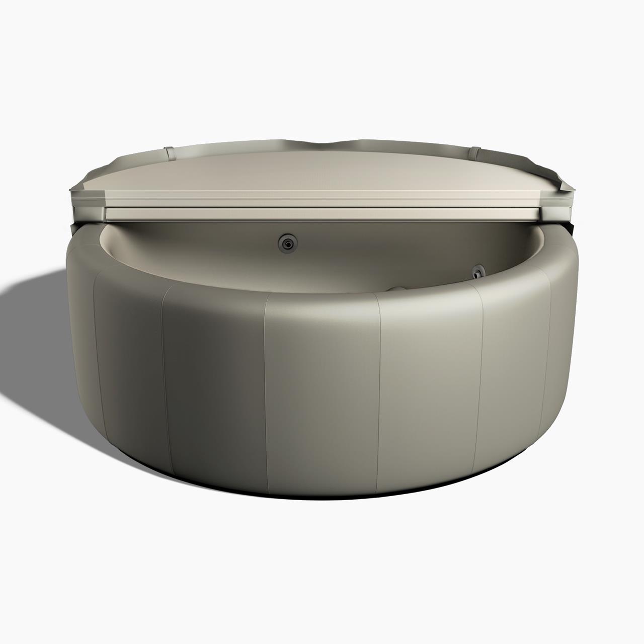 Softub Whirlpool RESORT für 5-6 Pers. - Ø 200 cm - 1130 l - taupe pearl