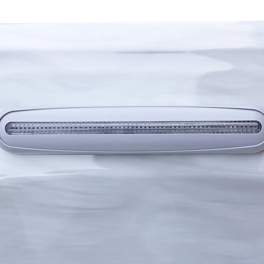 AquaSolus Whirlpool Calma für 6 Pers. - 1200 l - Sterling Silver Natural Grey
